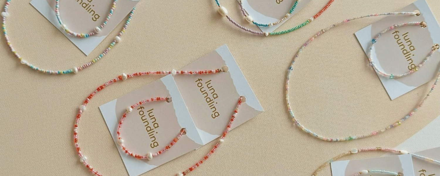 LUNA FOUNDLING l Handmade Beaded Necklaces & Bracelets for Kids & Adults