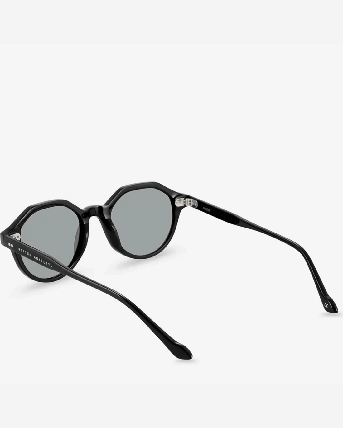 Status Anxiety &amp; Apathy Sunglasses in Black