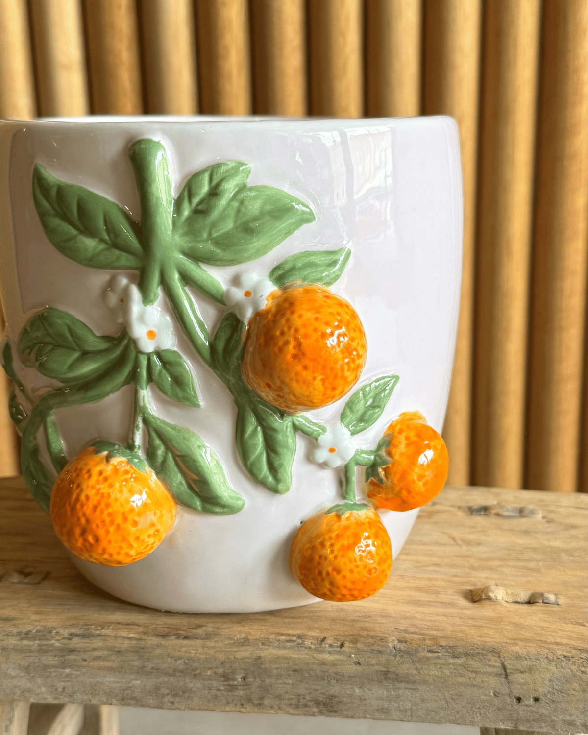 Arancia Ceramic Pot 🍊