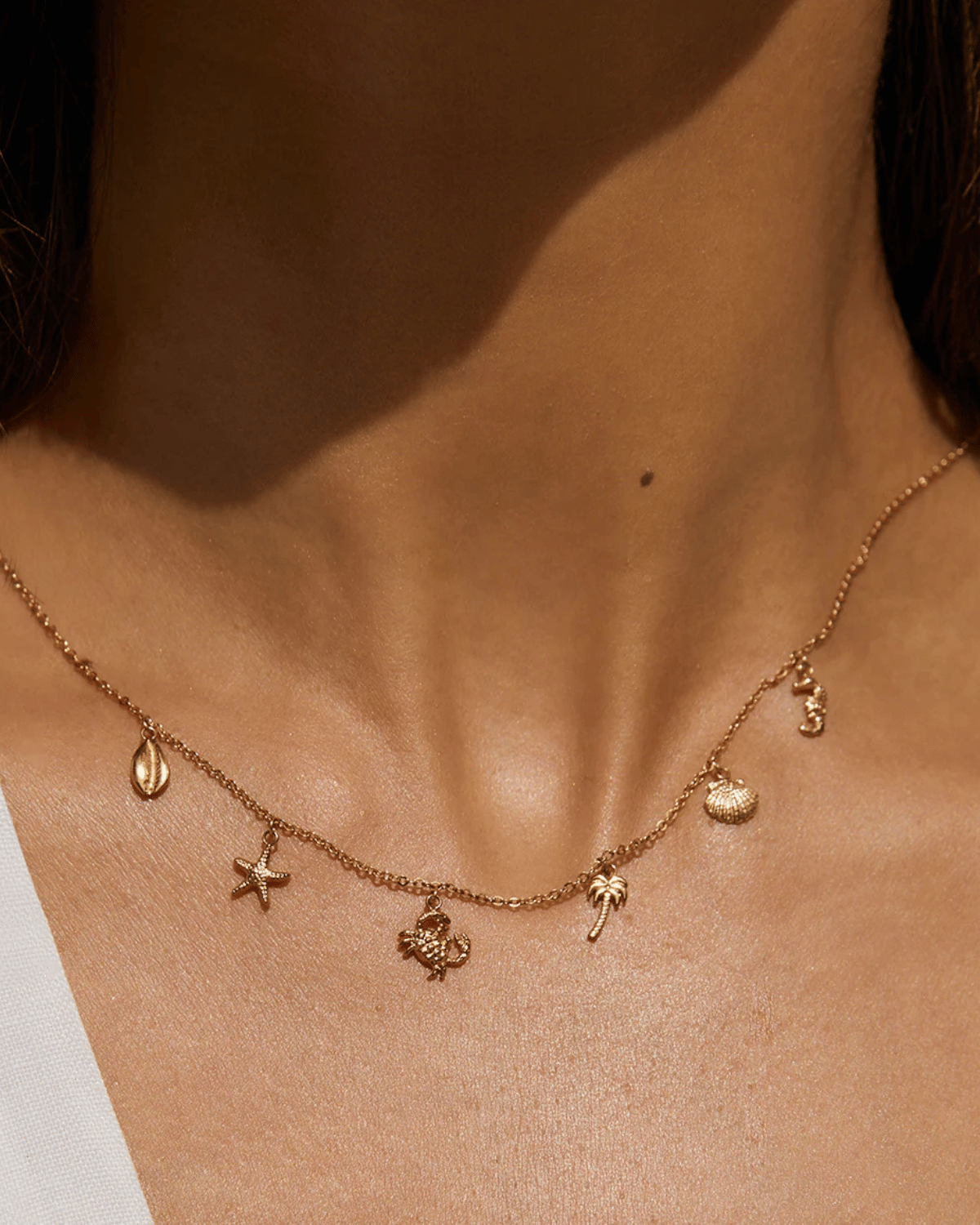 Ariel Gold Necklace by Arms of Eve