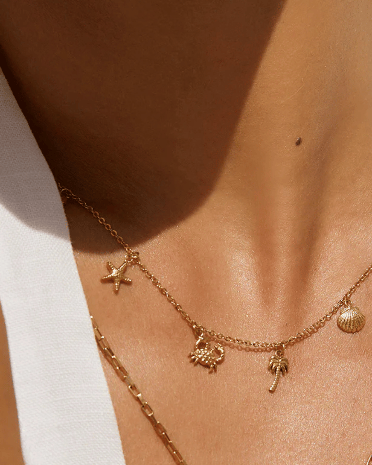 Ariel Gold Necklace by Arms of Eve