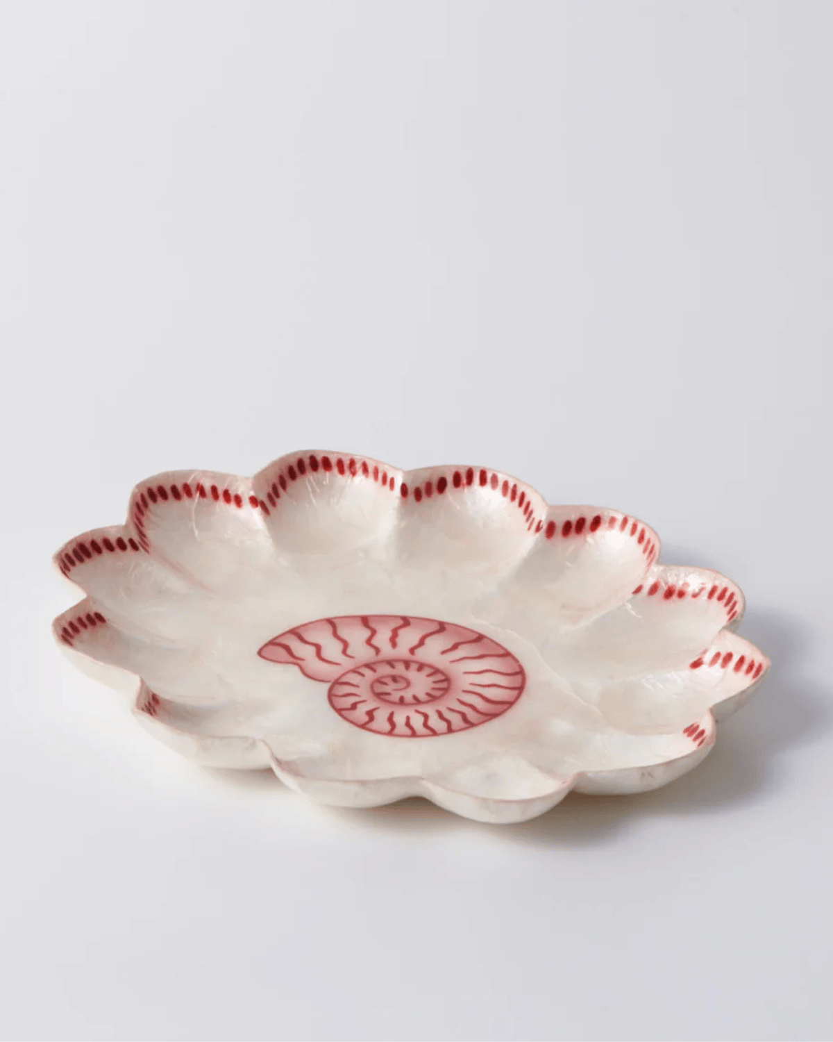 Atlantic Shell Pink Plate Jones &amp; Co