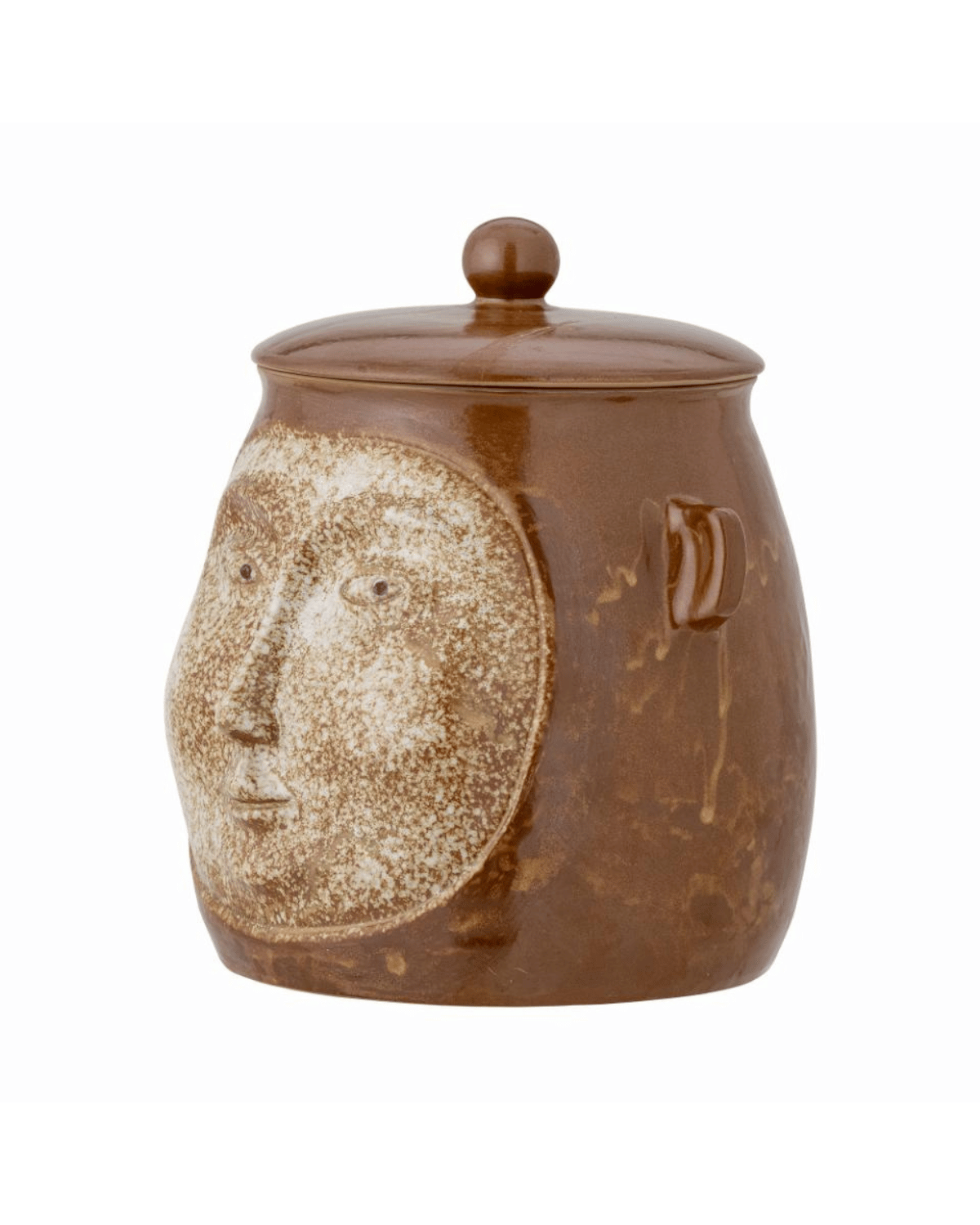 Avoe Stoneware Cookie Jar with Lid - By Bloomingville