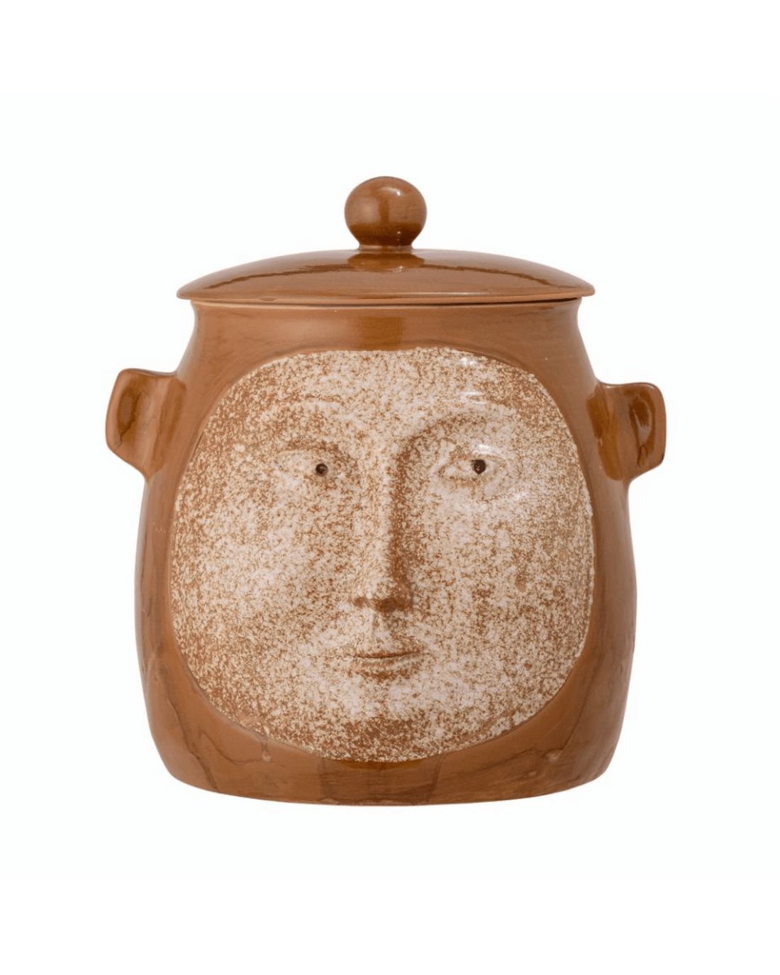 Avoe Stoneware Cookie Jar with Lid - By Bloomingville