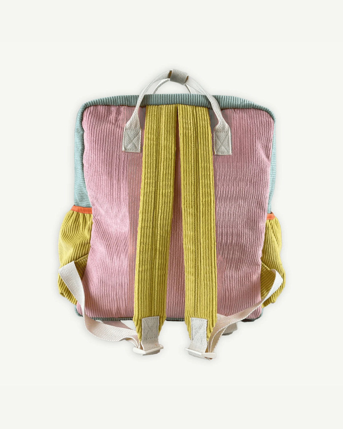 Corduroy Spliced Eco Kids Backpack - Candy Pink