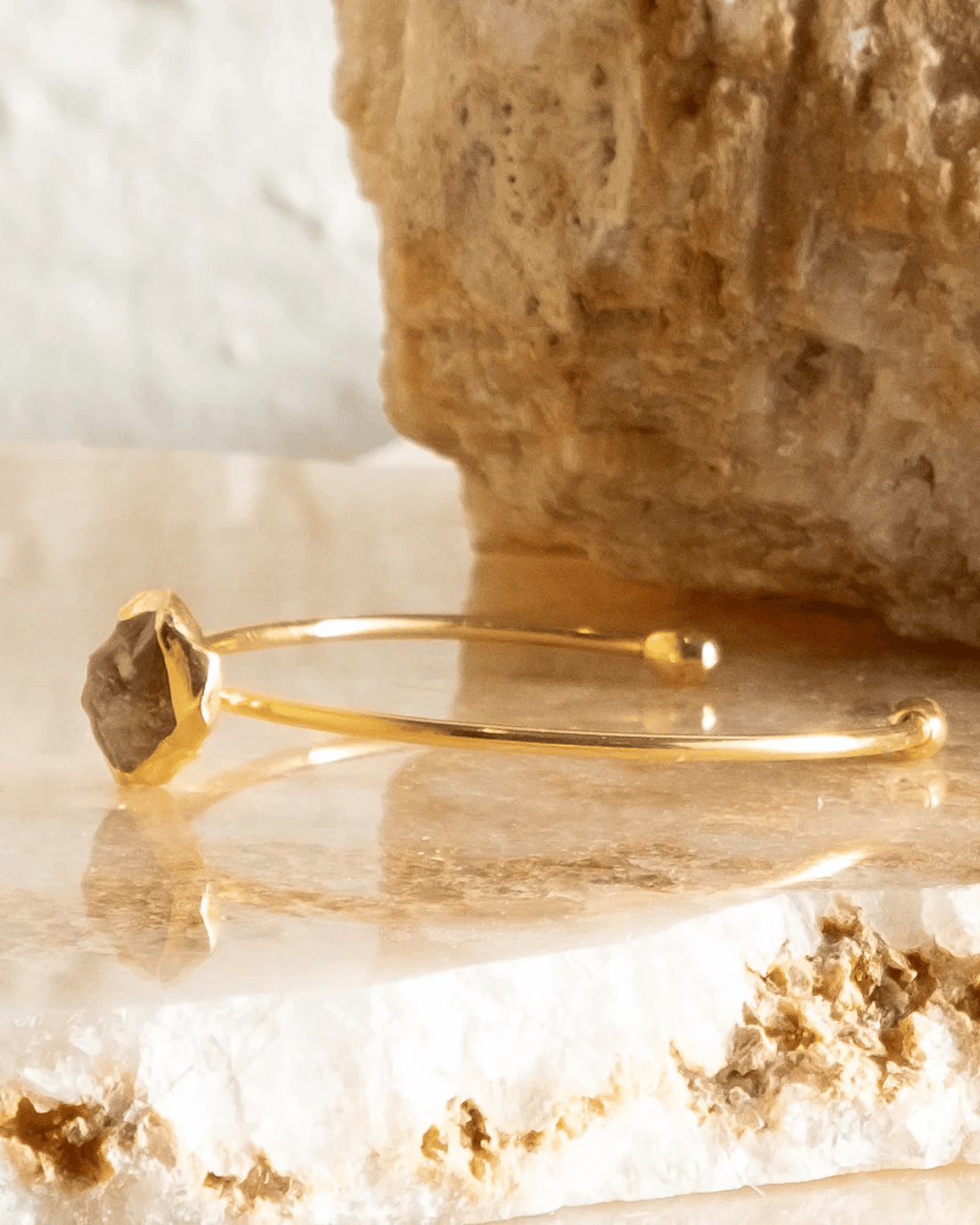 Blanca Stone Cuff Bracelet by Inartisan 