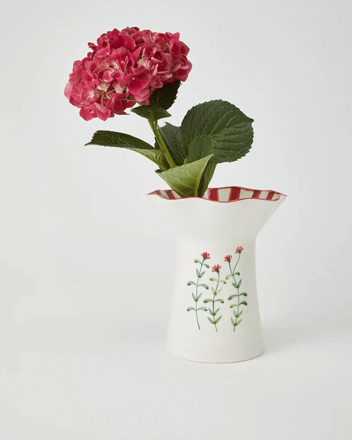 Blossom Tall Red Vase by Jones &amp; Co