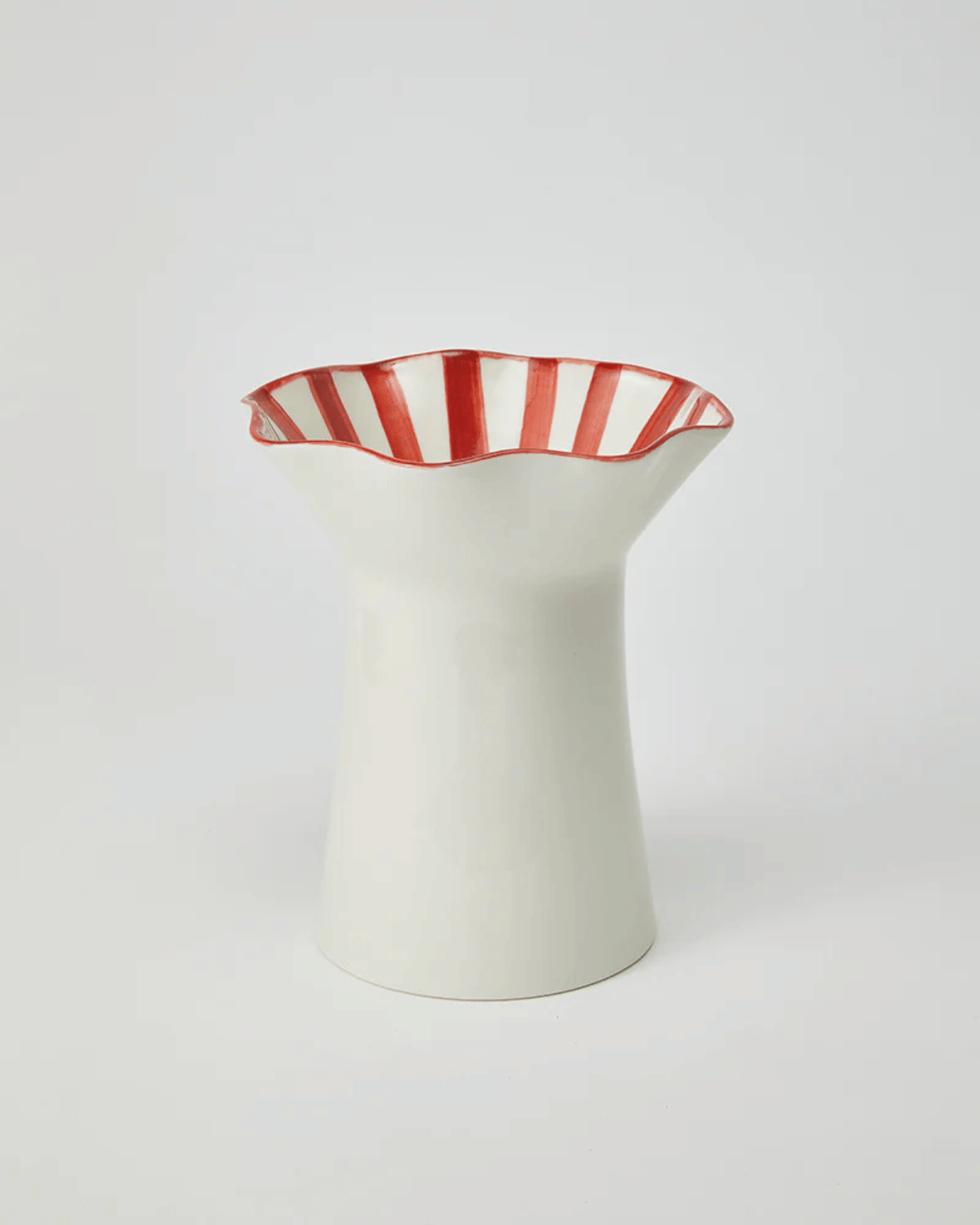 Blossom Tall Red Vase by Jones &amp; Co