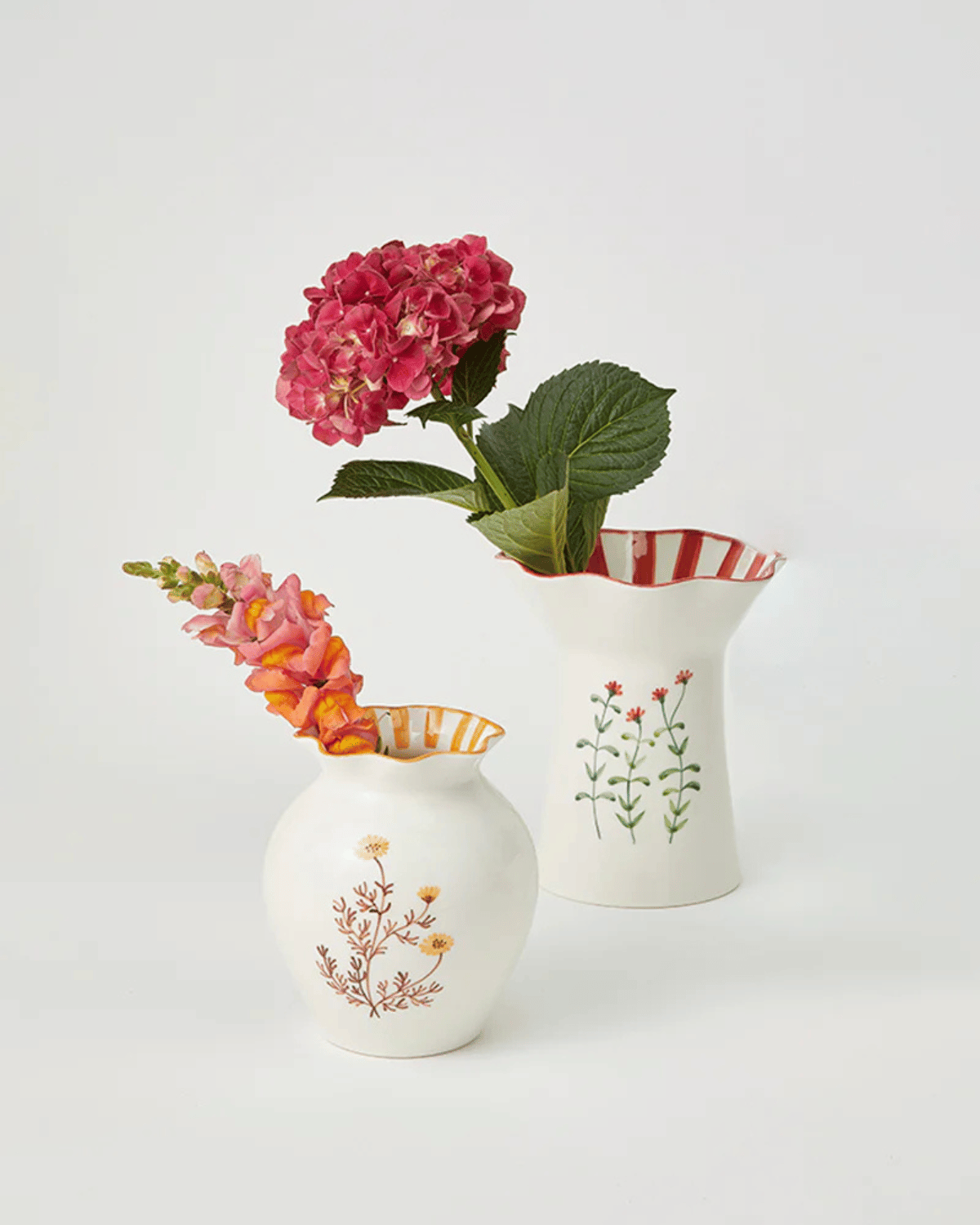 Blossom Tall Red Vase by Jones &amp; Co