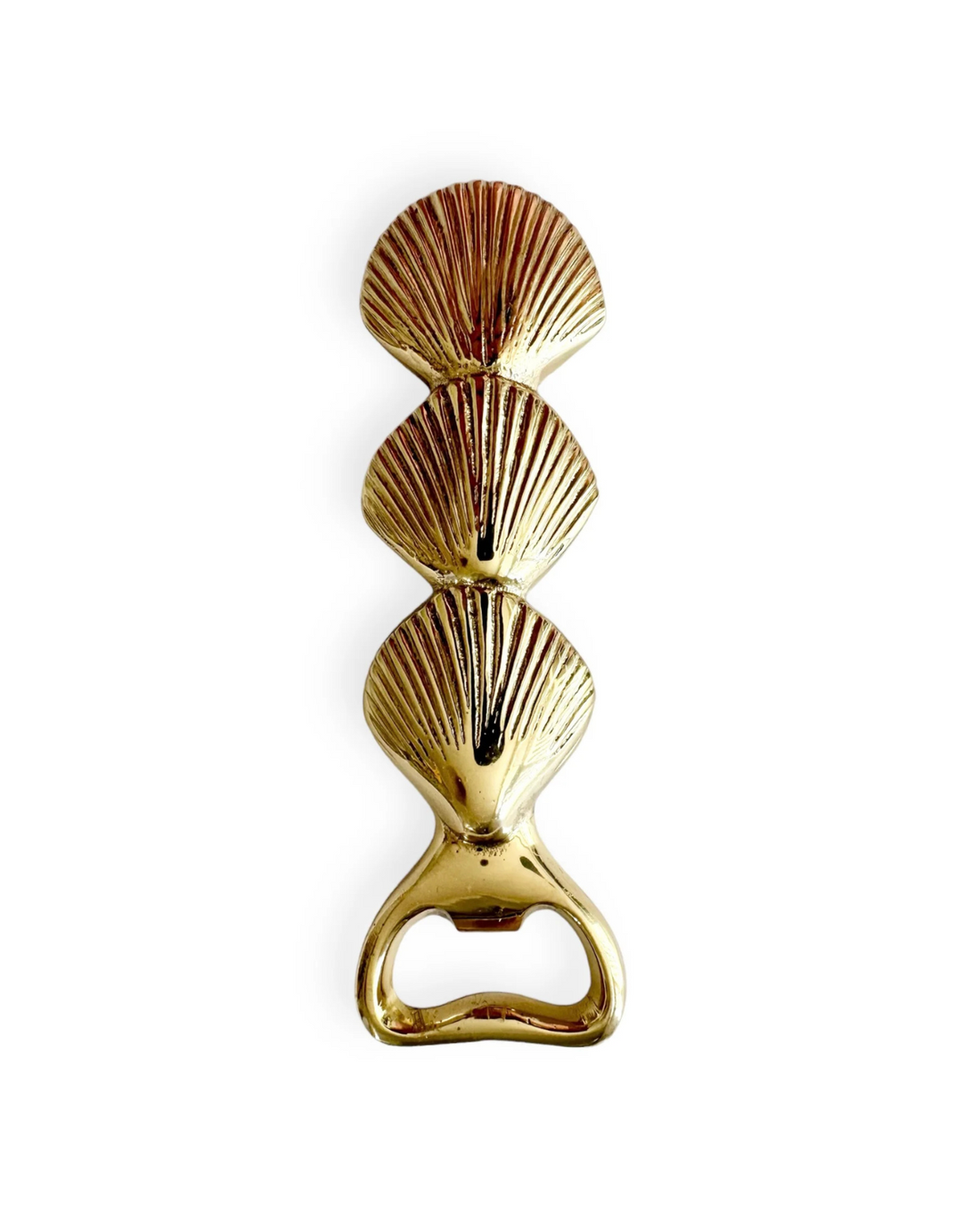 Shell Bottle Opener- Brass