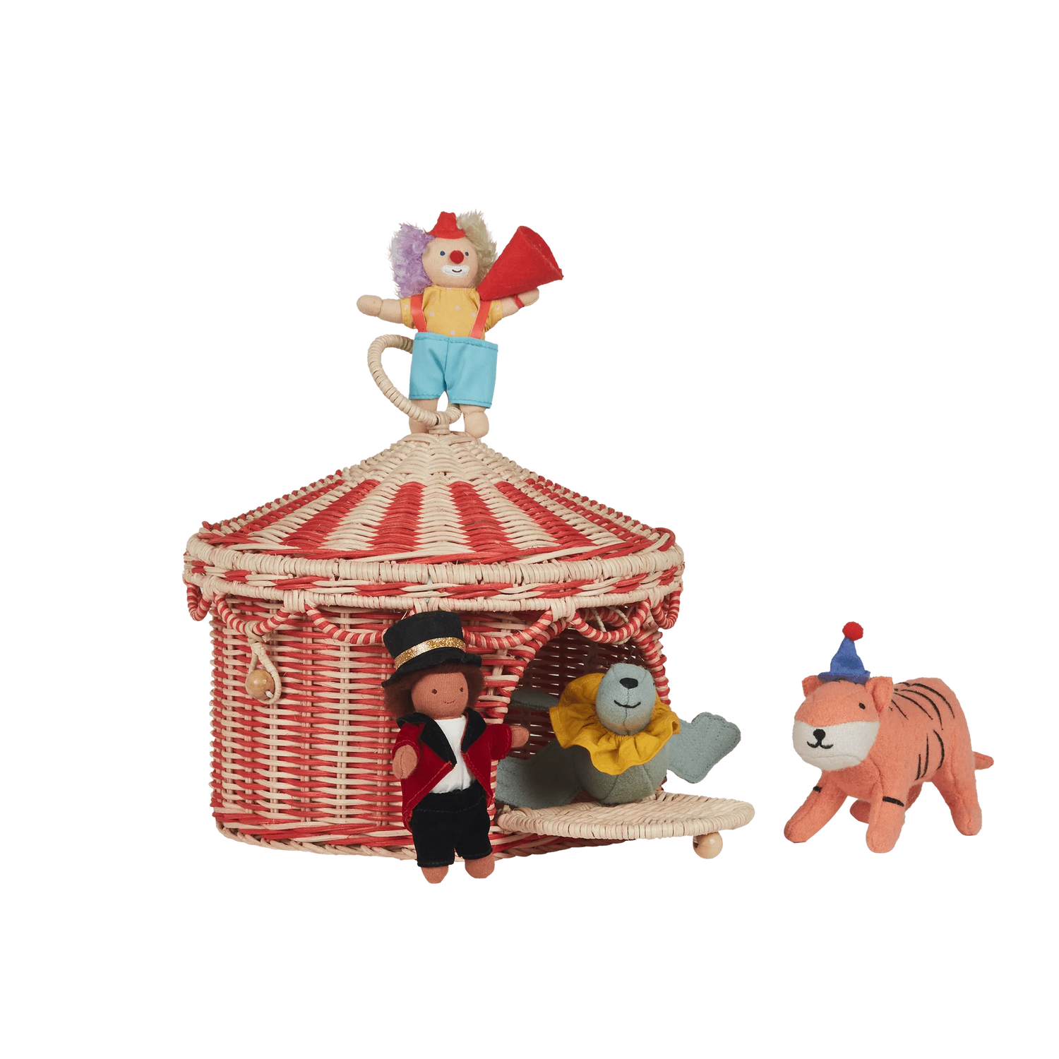 Circus Tent Basket by Olli Ella 🎪