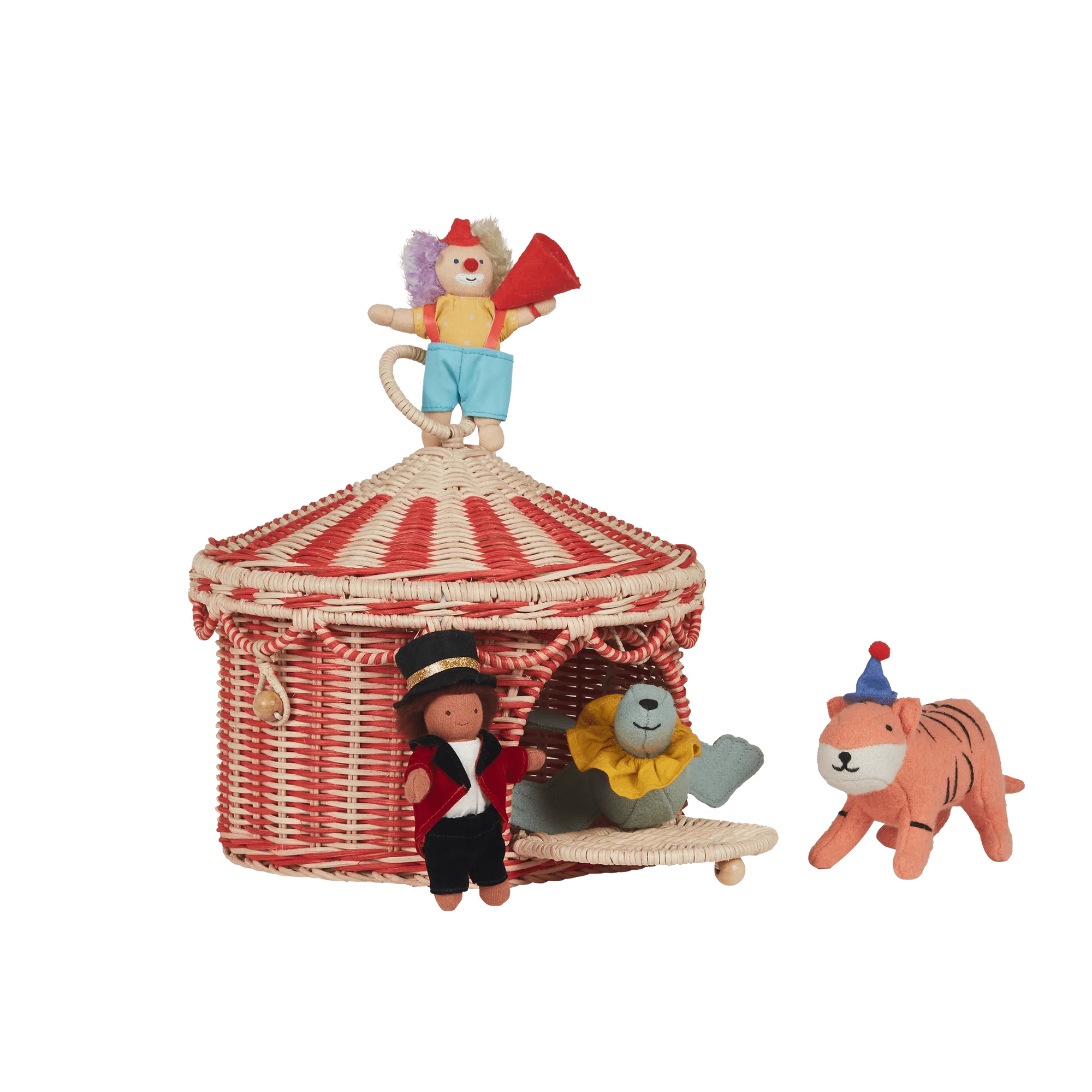 Circus Tent Basket by Olli Ella 🎪