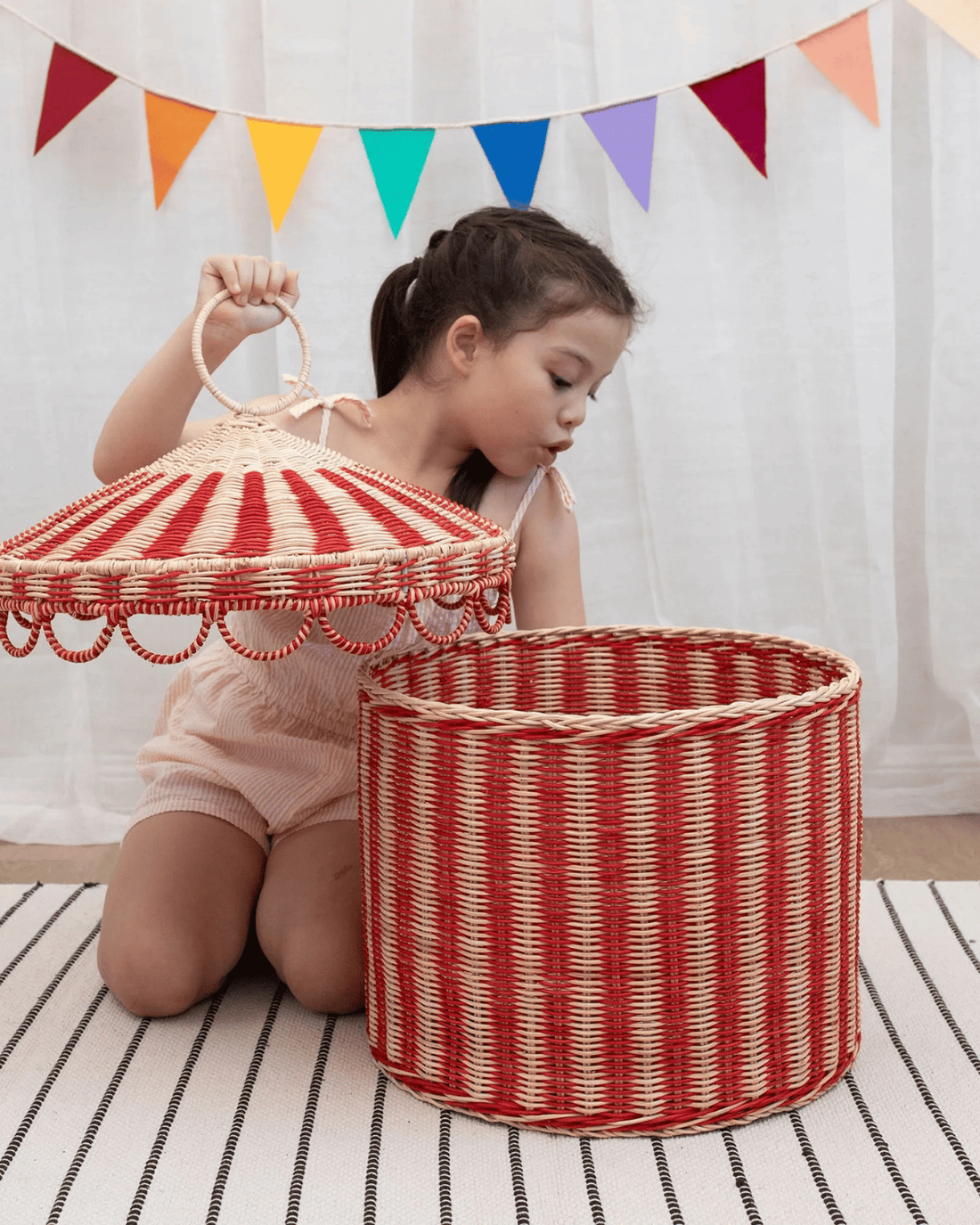 Circus Tent - Toy Storage Basket