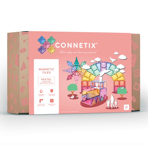 Connetix Pastel Mega Pack (202 pc)