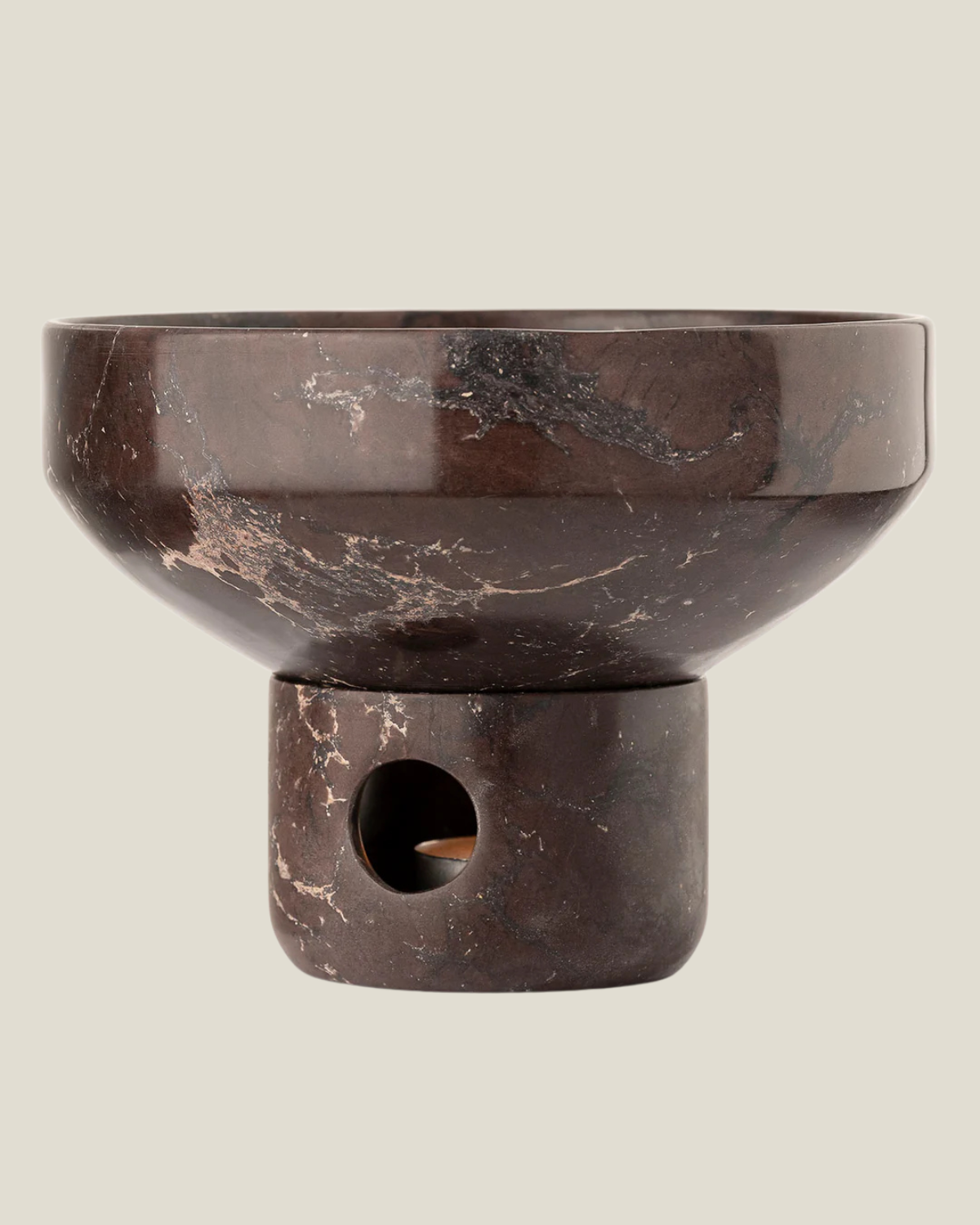 Dark Stone Oil Burner by Studio Milligram