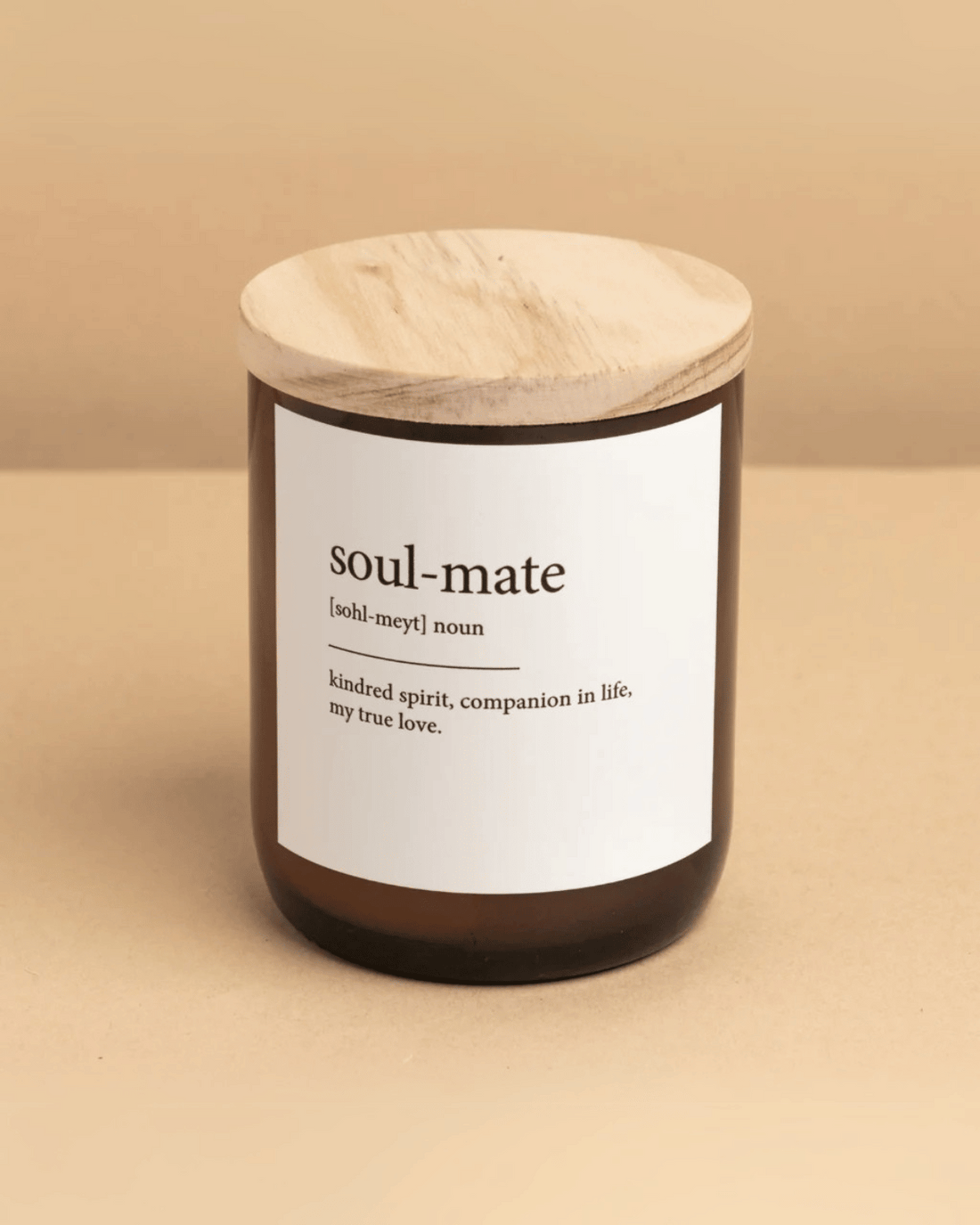 Dictionary Quote Candle - &