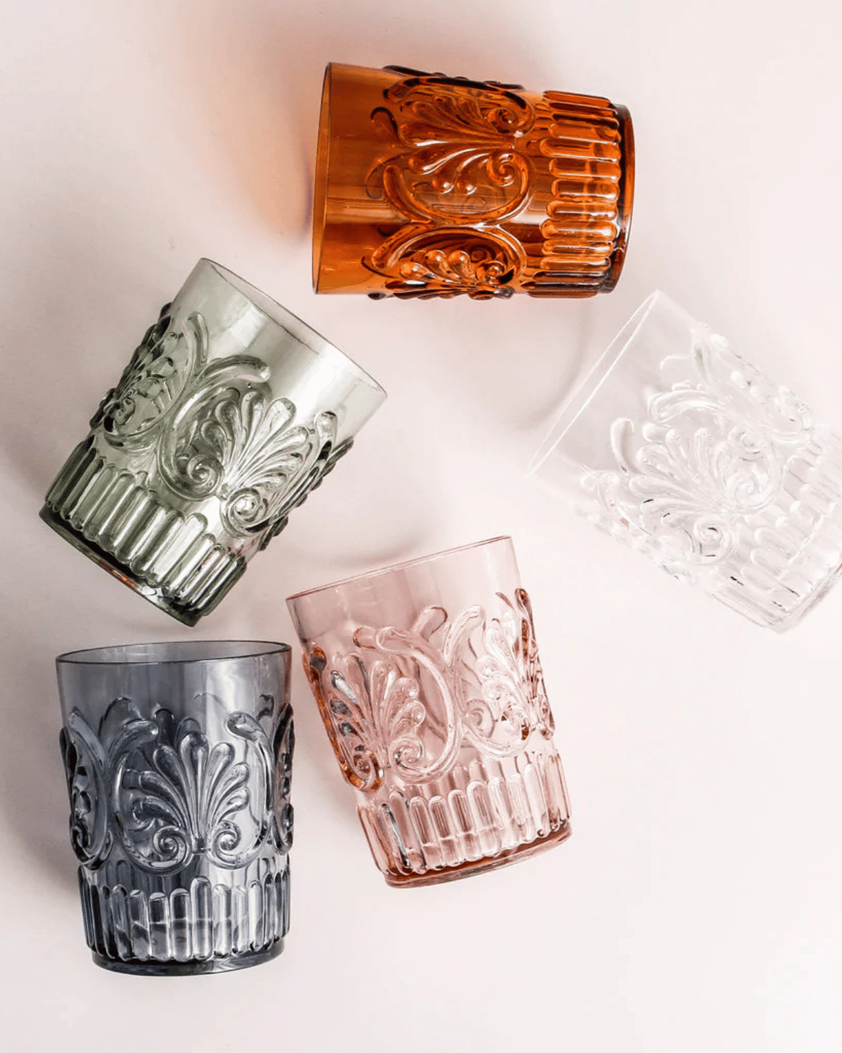 Flemington Acrylic Tumbler by Indigo Love Collectors in clear