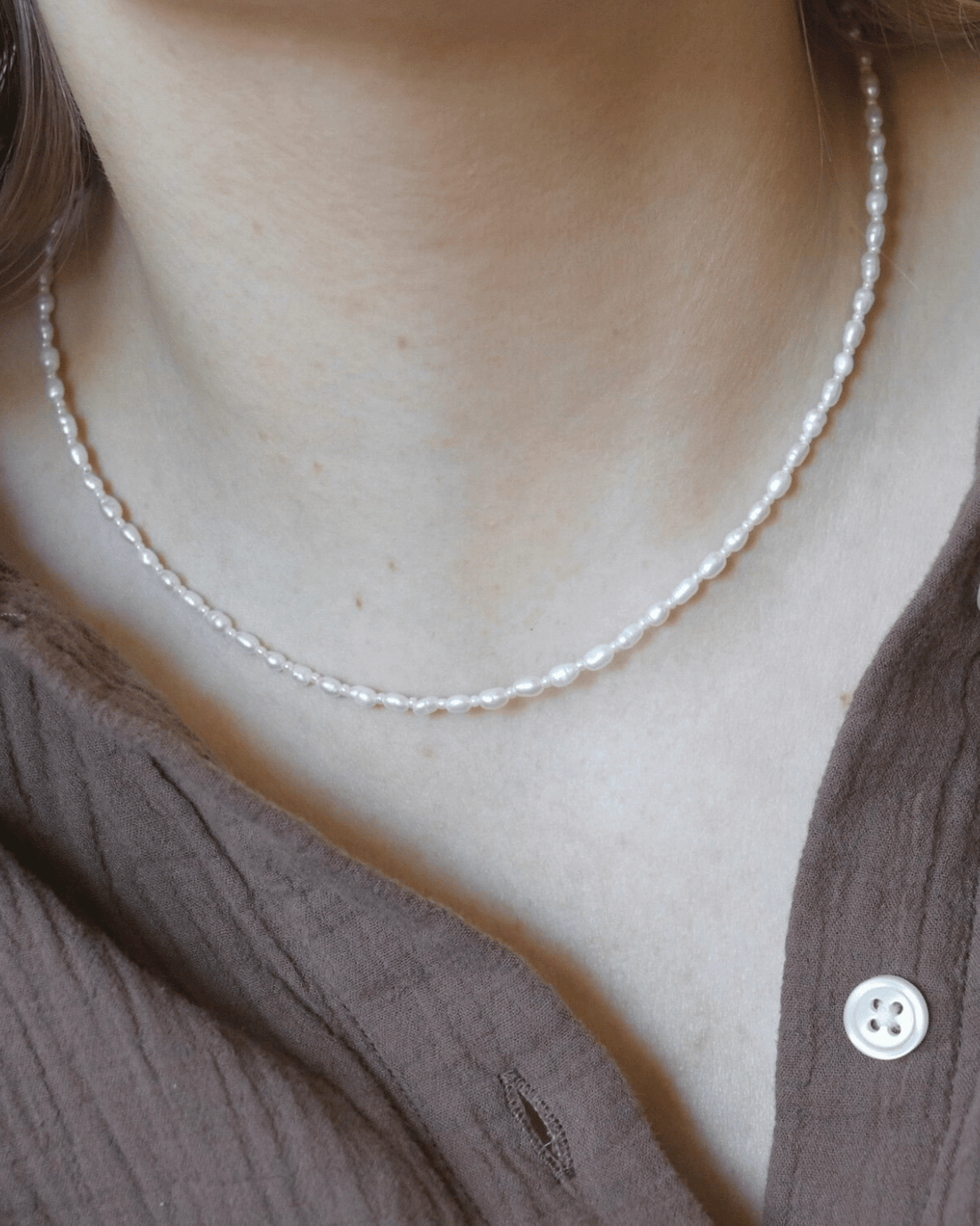 Luna.Foundling ❘ Freshwater Pearl Necklace - Luca (Adult)