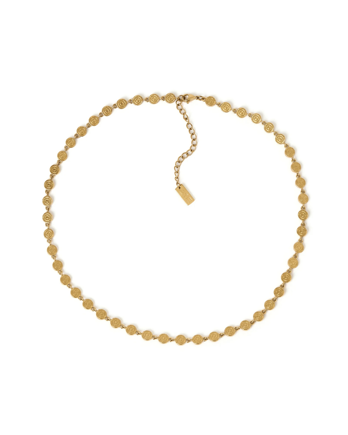 Genevieve Gold Necklace by Arms of Eve