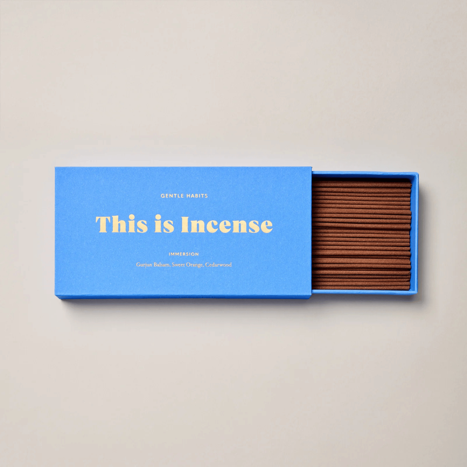 This is Incense by Gentle Habits - Immersion 🩵