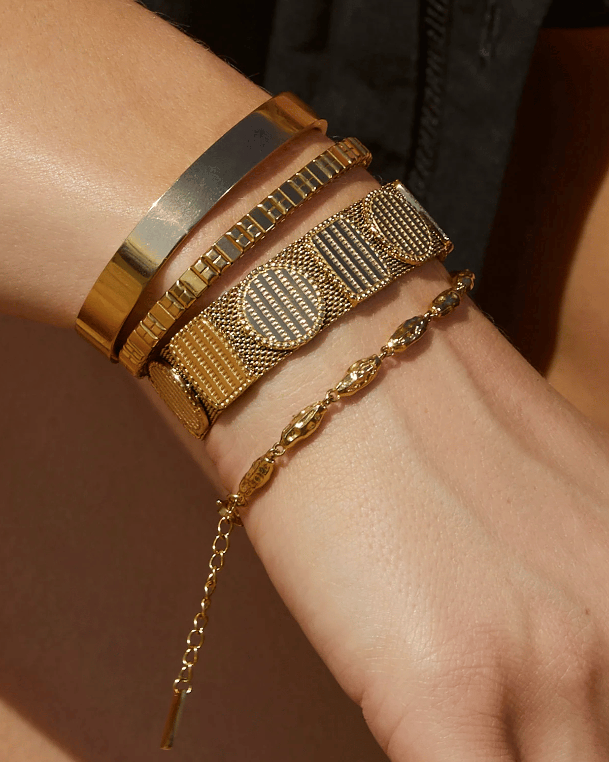 Gigi Gold Bracelet by Arms of Eve