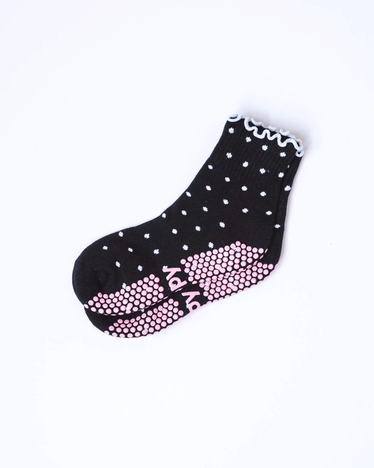 Black Dotty Grippy Socks 🖤