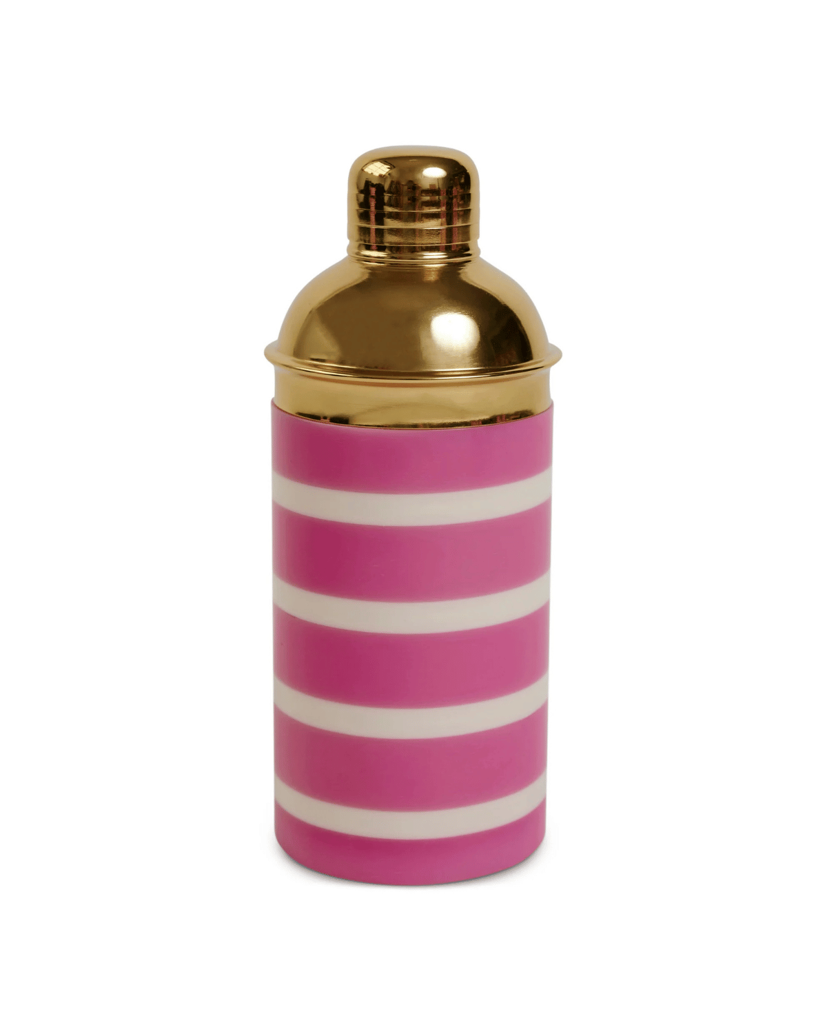 Kip&amp;Co Gypsy Rose Stripe Resin Cocktail Shake