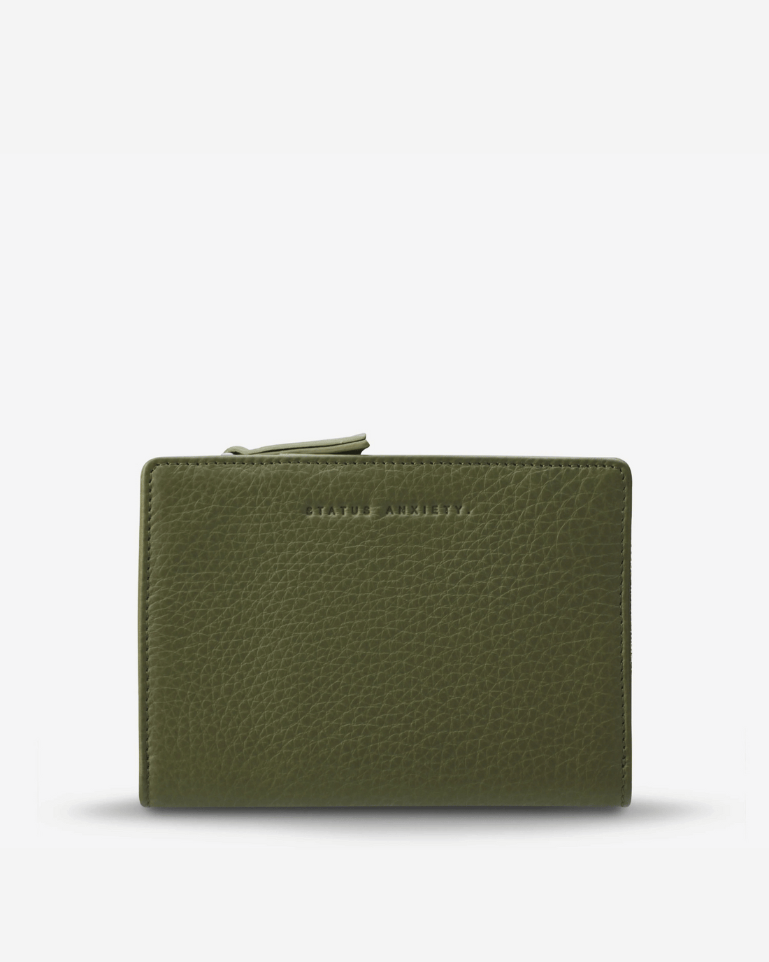 Status Anxiety Leather Wallet - Khaki