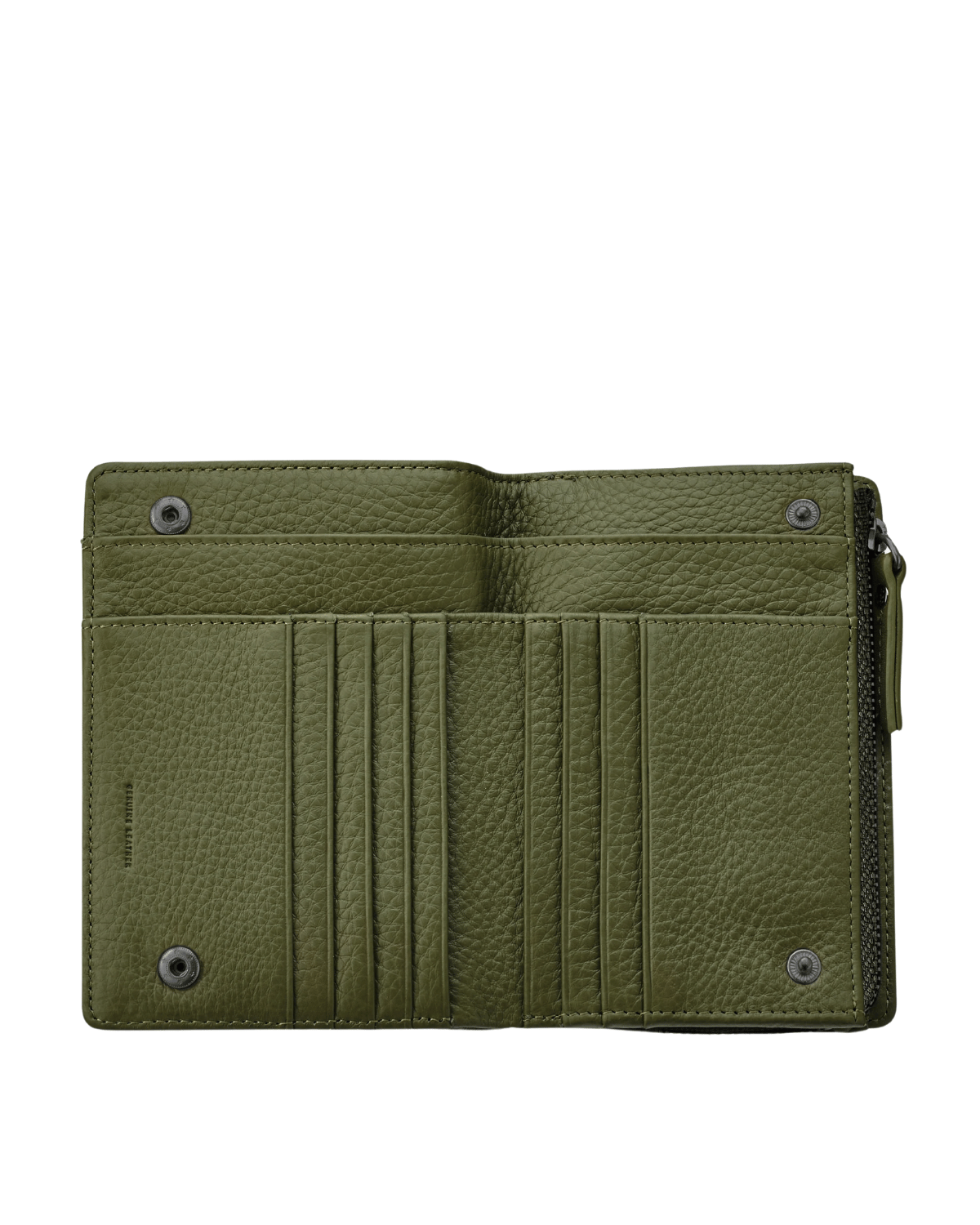 Status Anxiety Leather Wallet - Khaki