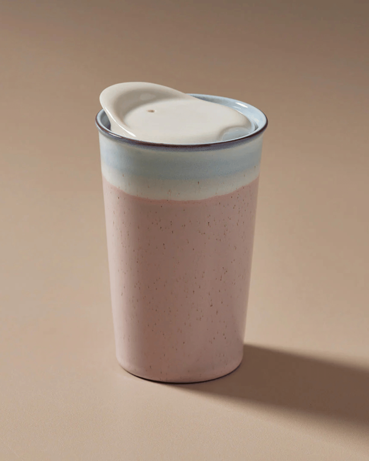 Its a Keeper Ceramic Keep Cup in Strawberry Milk by Indigo Love Collectors 