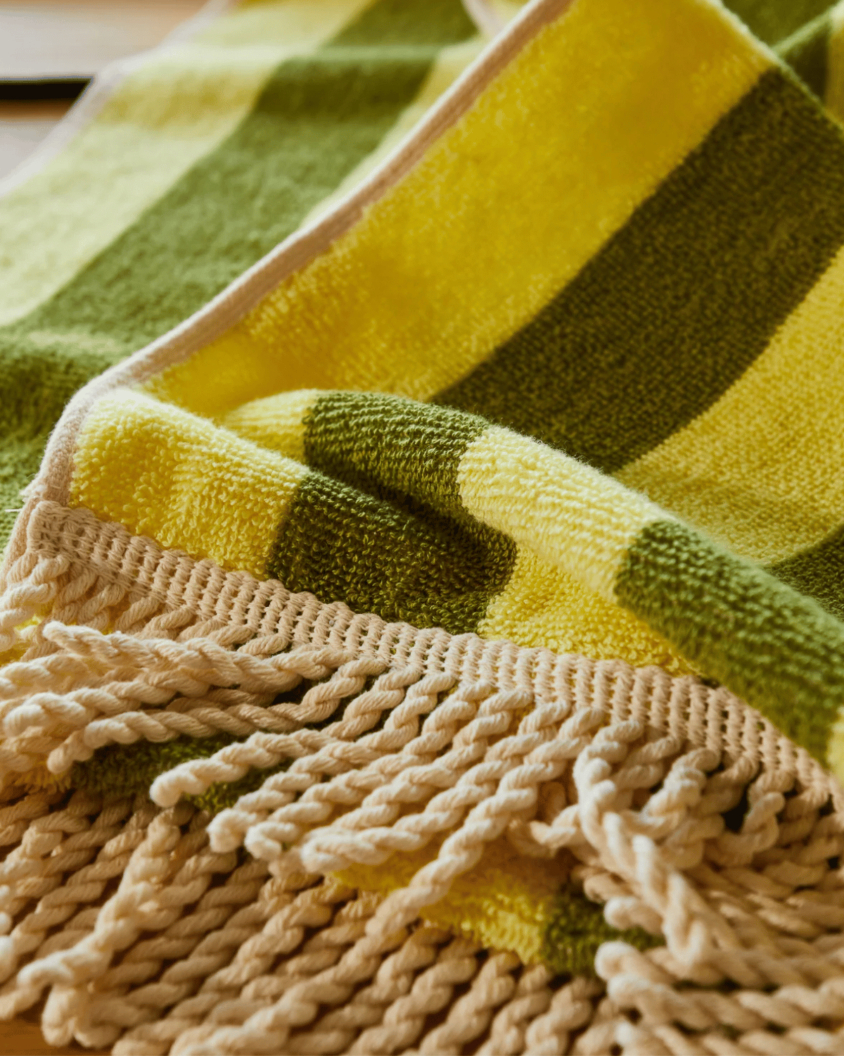 Jarita Hooded Towel - Palm by Sage &amp; Clare 