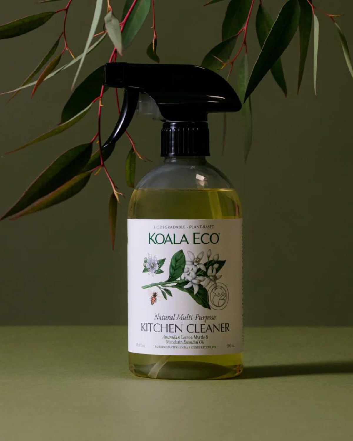 Natural Multi-Purpose Kitchen Cleaner by Koala Eco - Lemon Myrtle &amp; Mandarin (500ml)