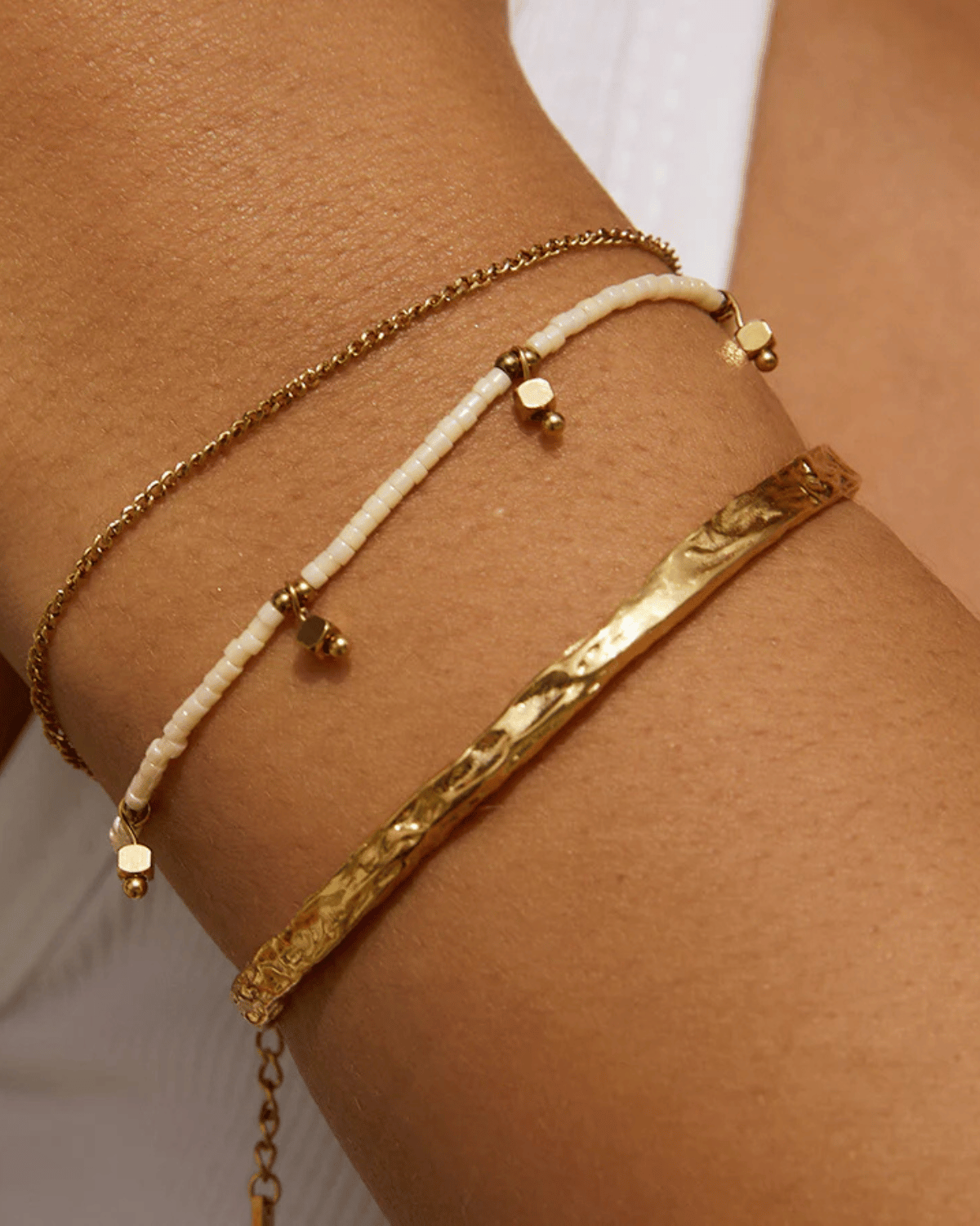 Luisa Gold Bracelet by Arms of Eve