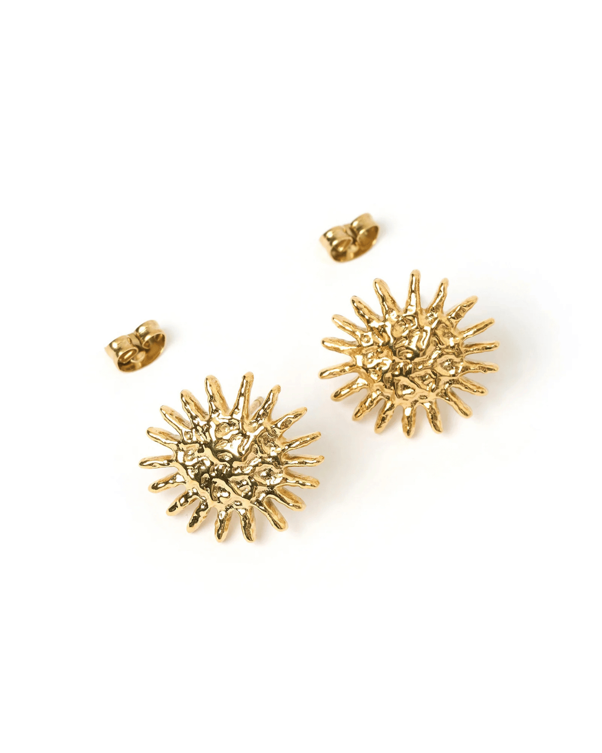 Magnolia Gold Earrings &amp; by Arms of Eve