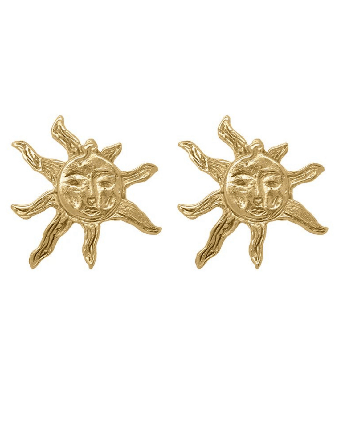 Mini Apollo Sun Earrings by Cleopatra&