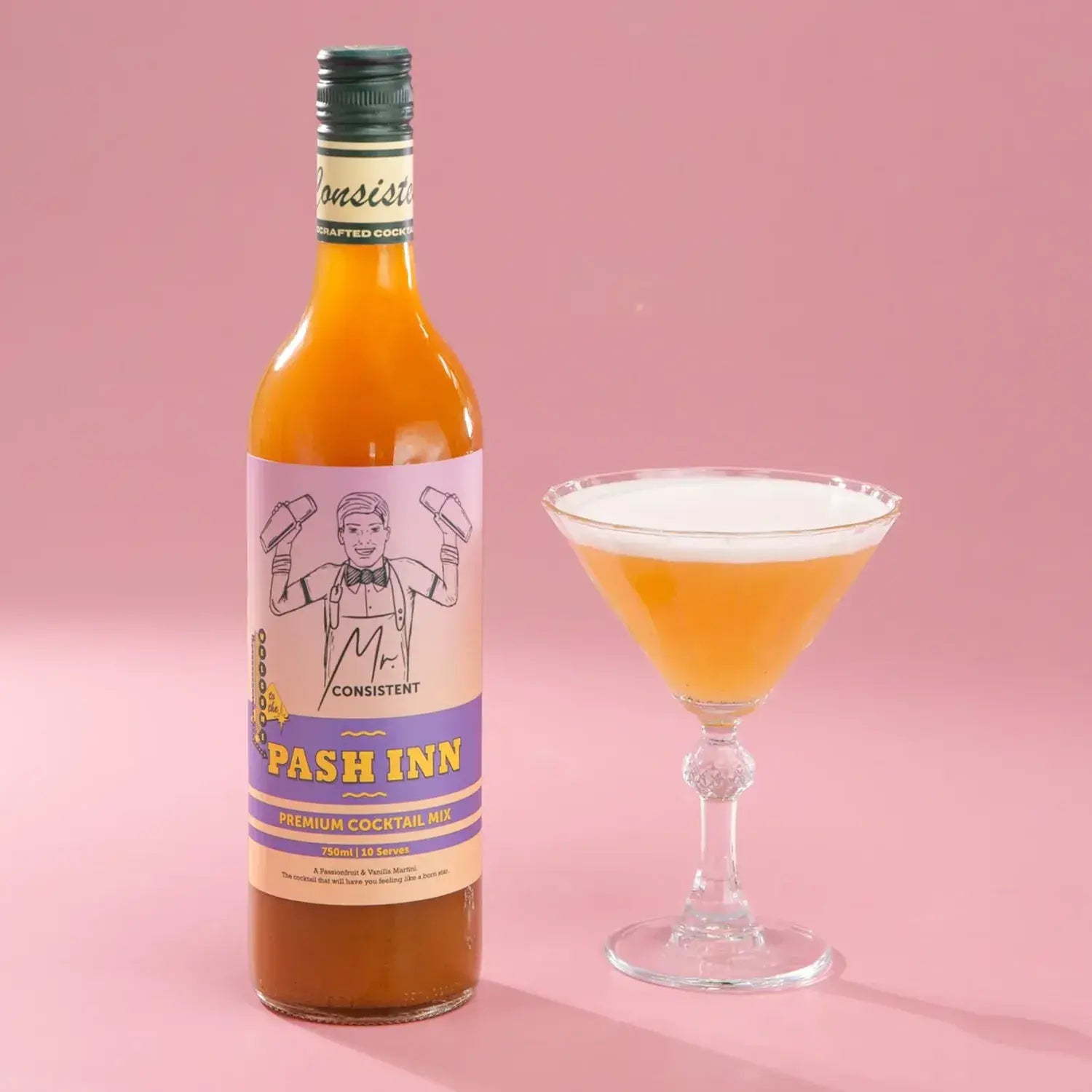 Mr Consistent Pash Inn (Pornstar Martini) Cocktail Mix