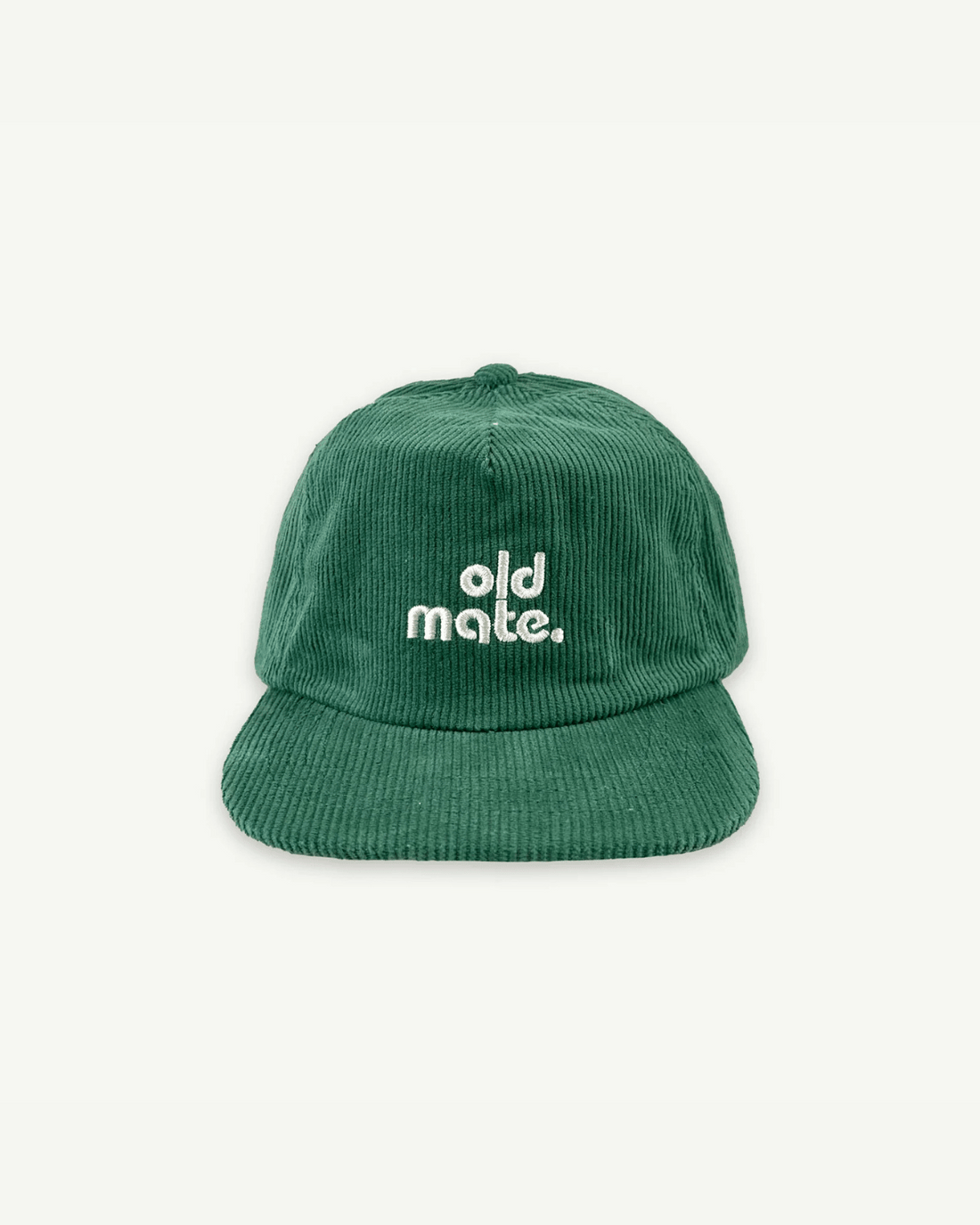 Banabae Old Mate Kids Cord Cap - Moss