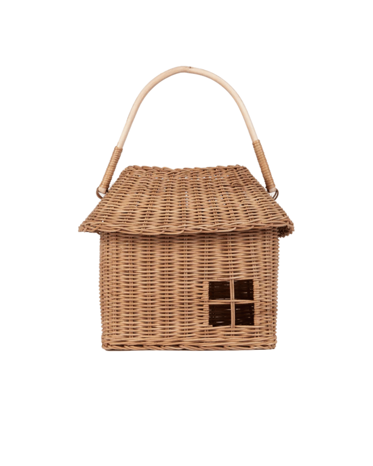 Rattan Hutch Big Basket by Olli Ella 🧡