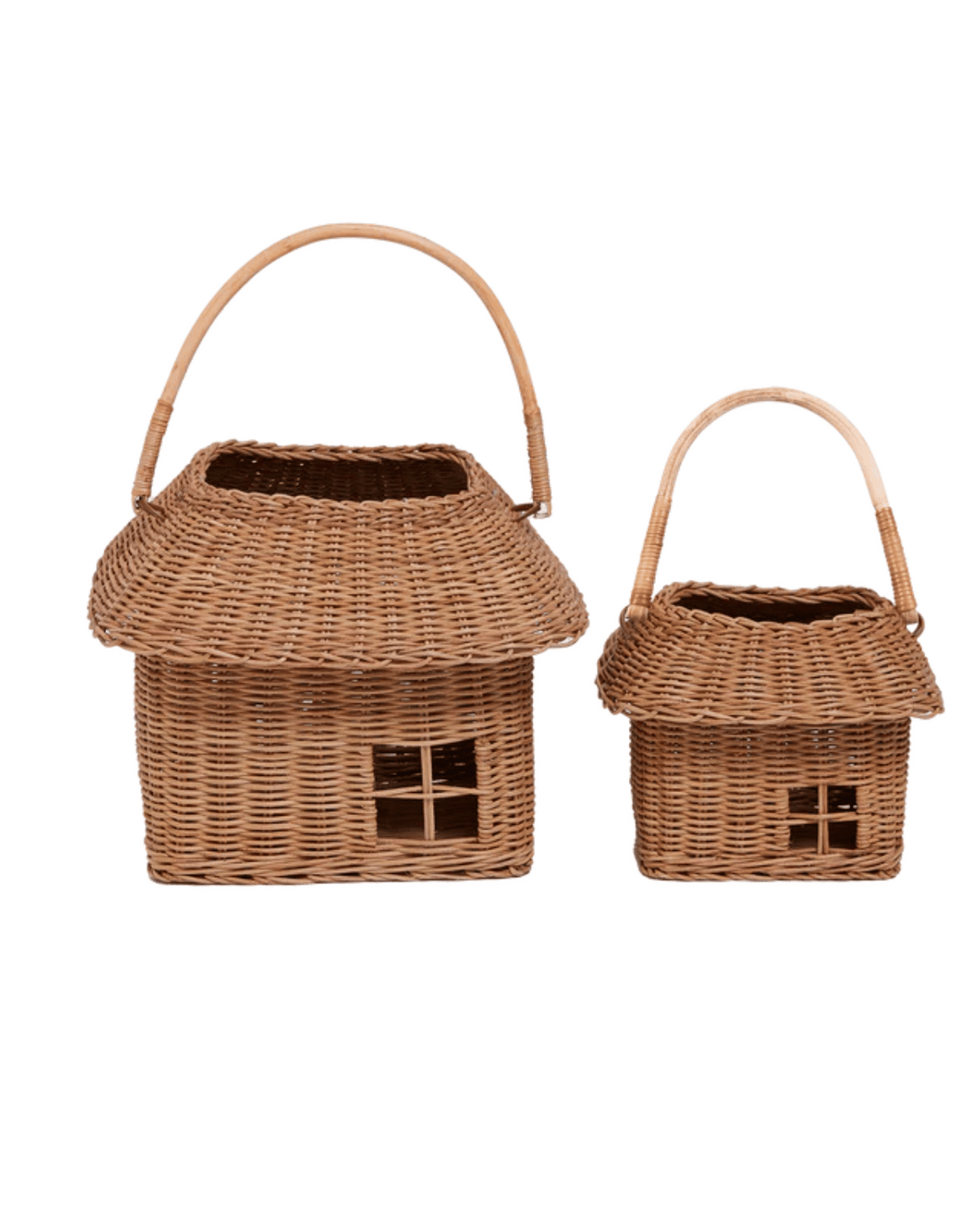 Rattan Hutch Big Basket by Olli Ella 🧡