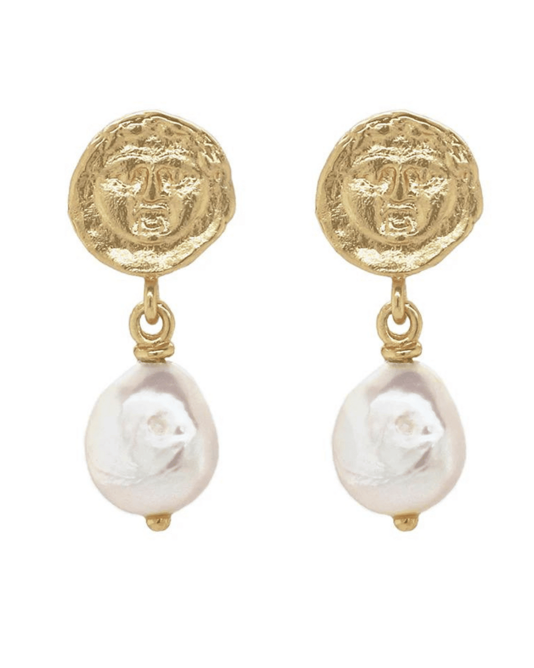 Pandaia Earrings with Pearl &amp; by Cleopatra&