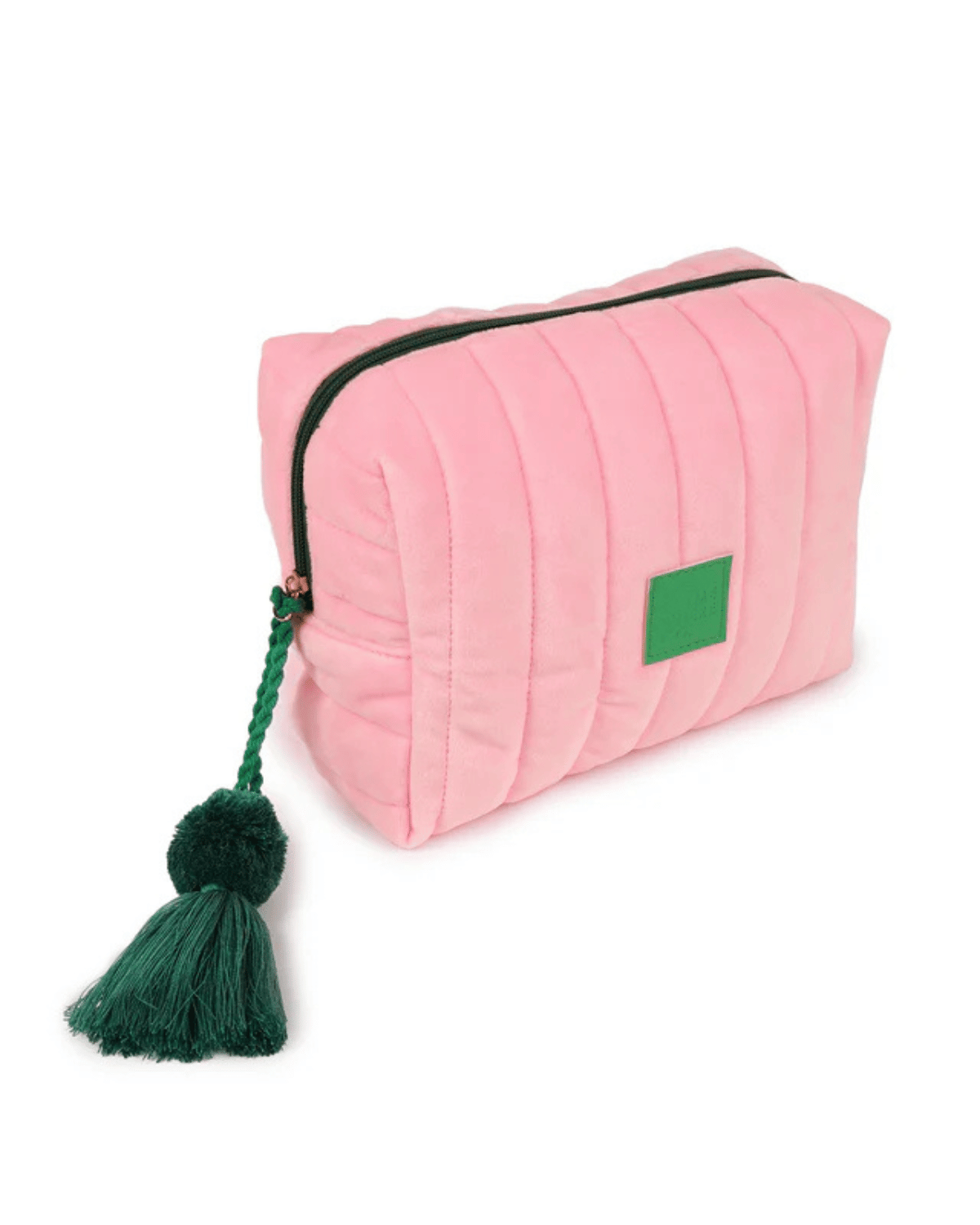 Pink Velvet Cosmetic Case by The Somewhere Co 