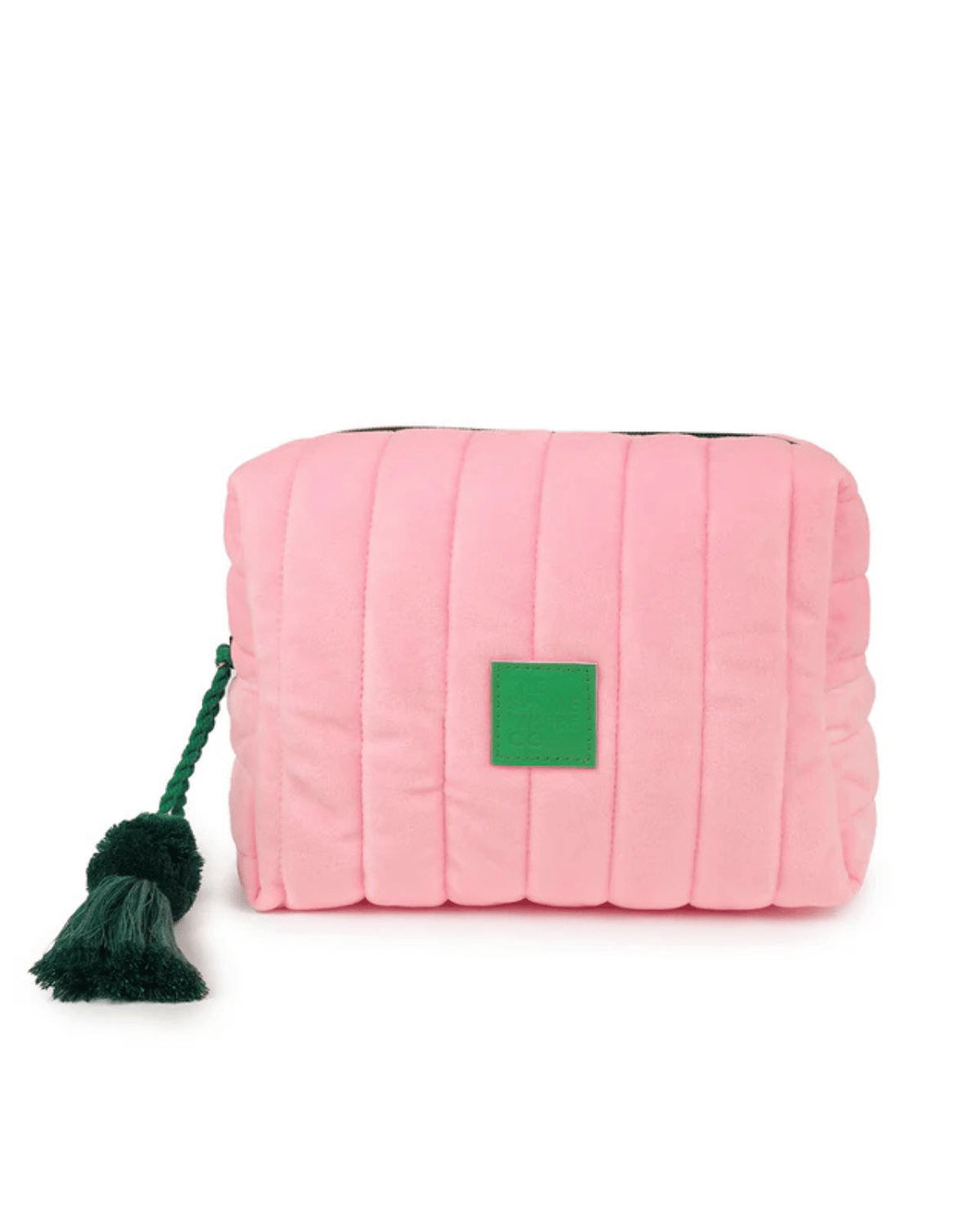 Pink Velvet Cosmetic Case by The Somewhere Co 