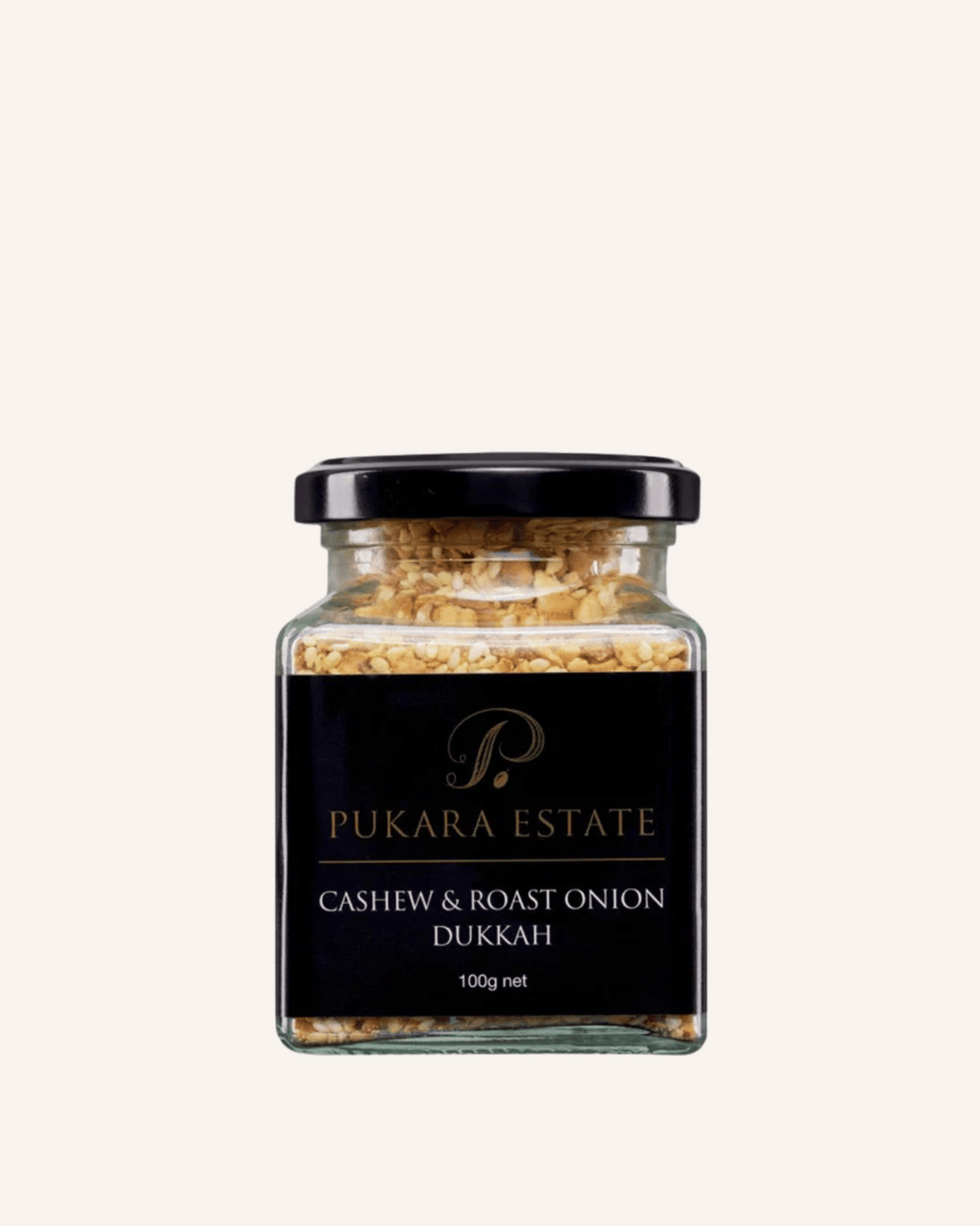 Pukara Estate Cashew &amp;amp; Roast Onion Dukkah 100gmn - Polly &amp; Co, Muswellbrook