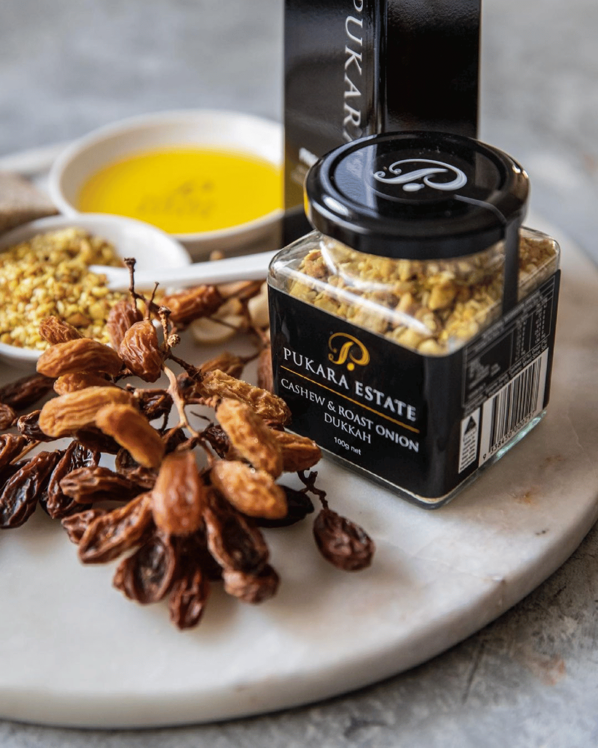 Pukara Estate Cashew &amp;amp; Roast Onion Dukkah 100gmn - Polly &amp; Co, Muswellbrook