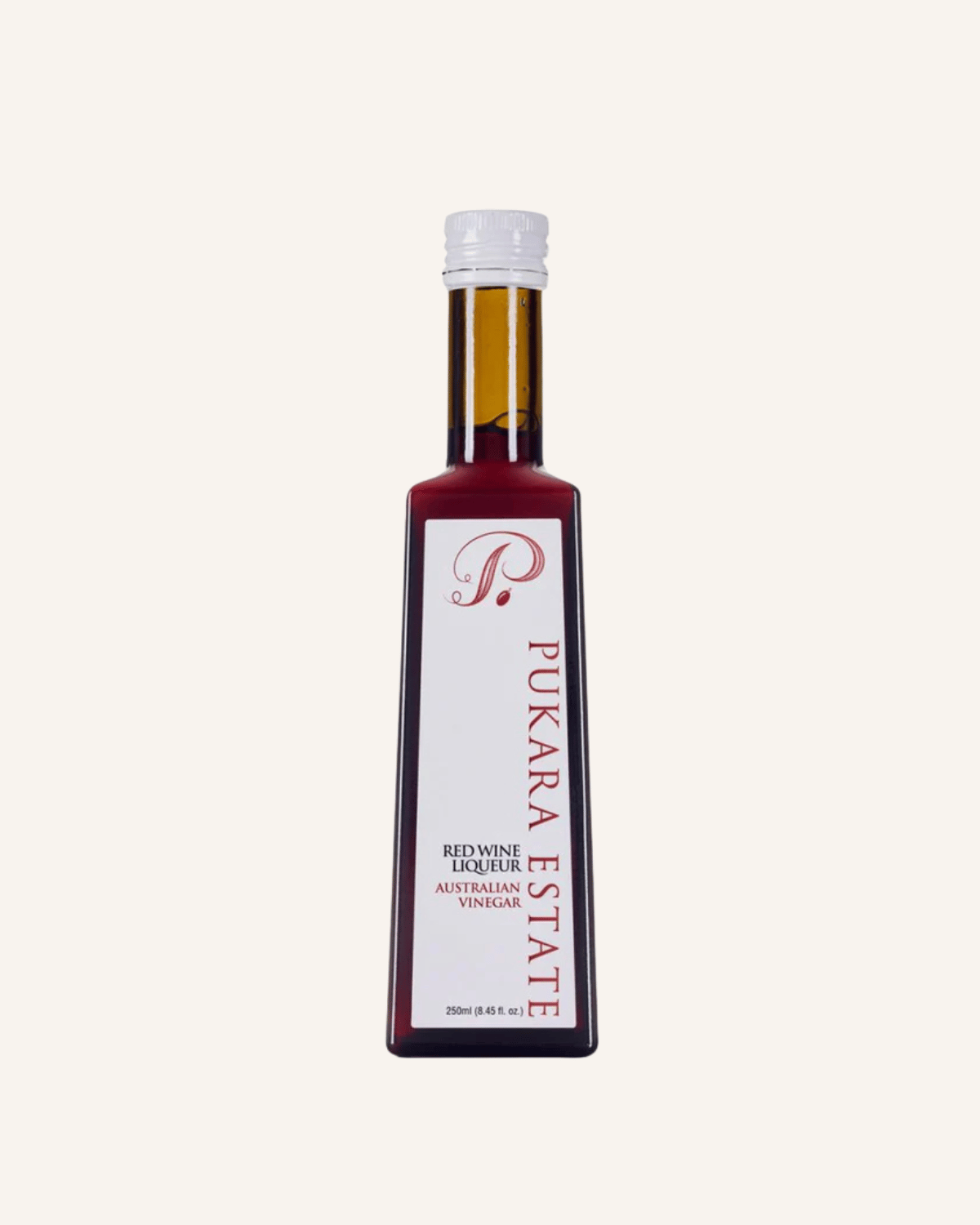 Pukara Estate Red Wine Liqueur Vinegar (250ml) - Polly &amp; Co, Muswellbrook