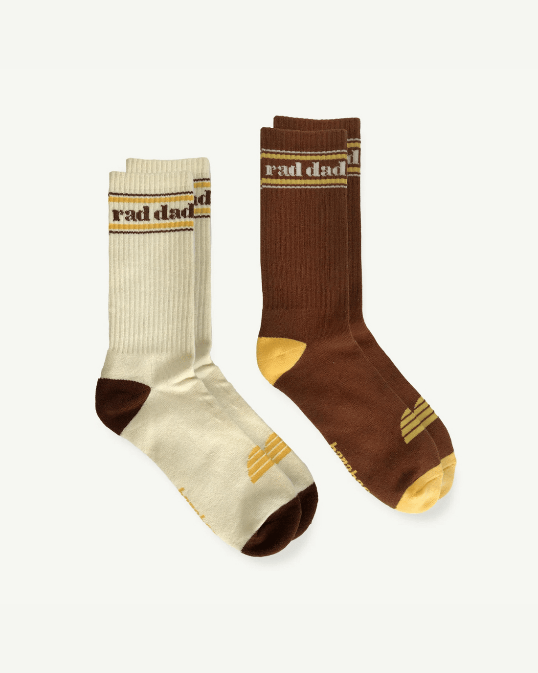 Banabae Rad Dad Crew Organic Cotton Mens Sock Pack