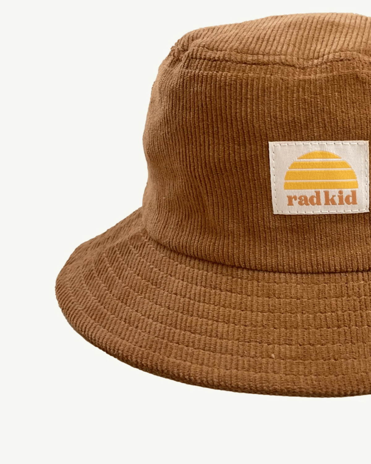 Rad Kid Cord Bucket Hat - Tan