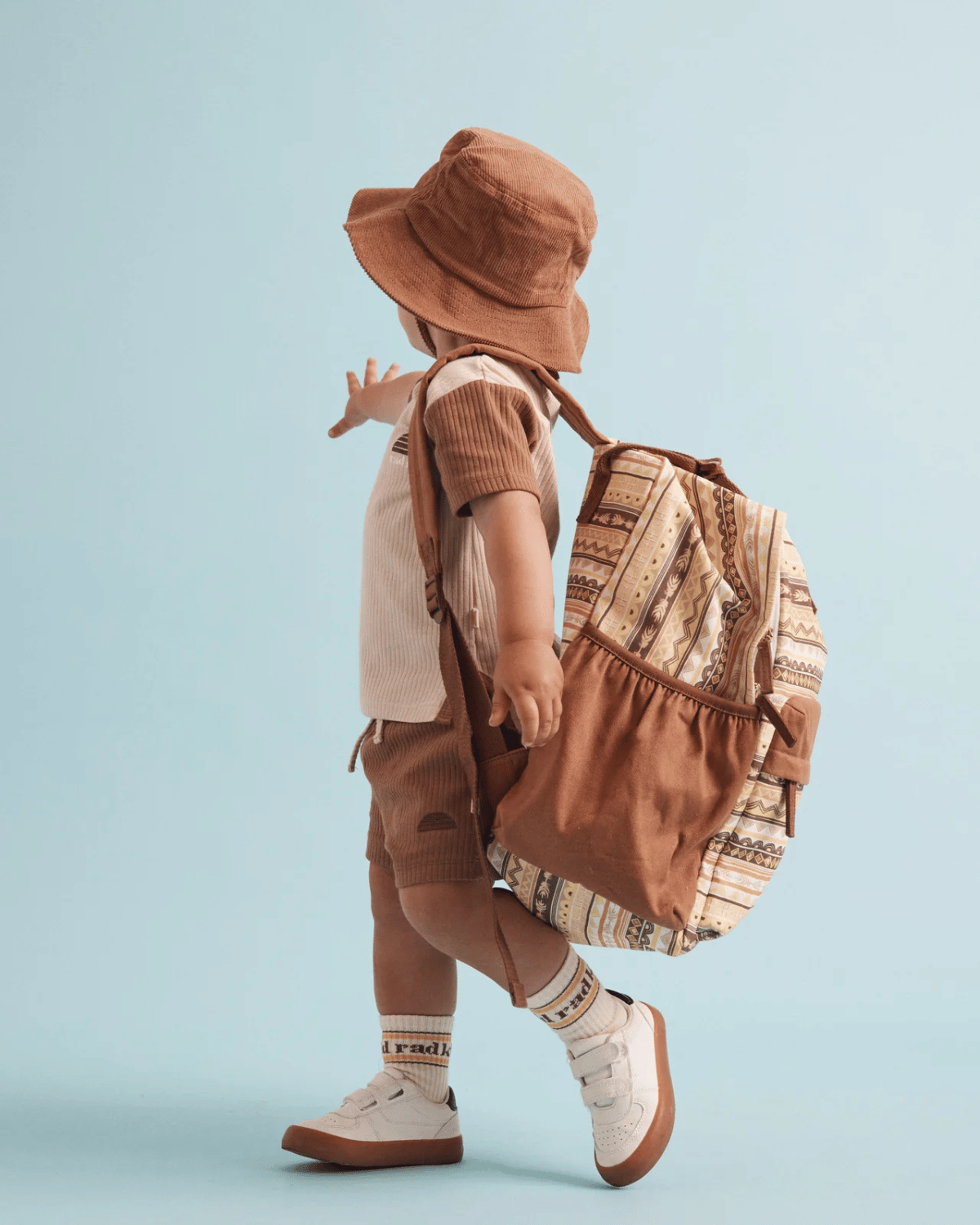 Rad Kid Cord Bucket Hat - Tan