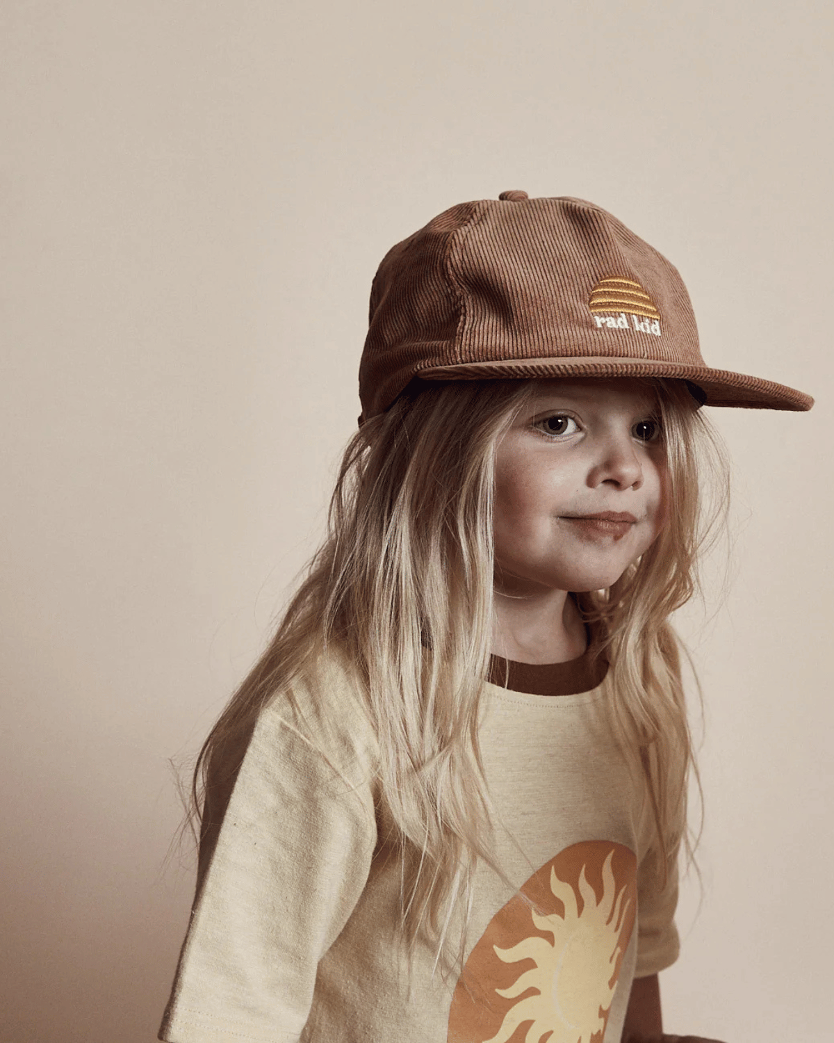 Banabae Rad Kid Cord Cap - Tan (Kids Size)