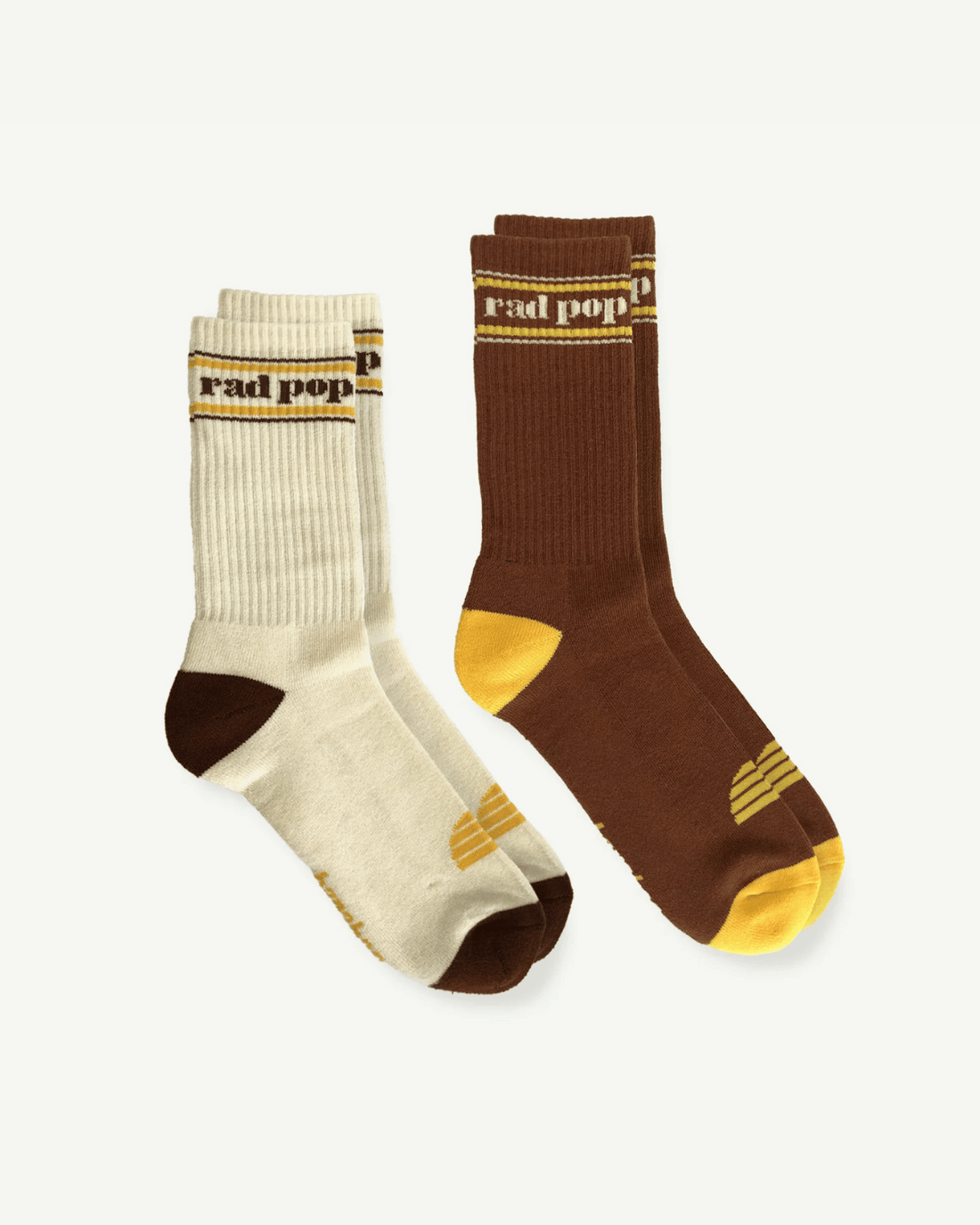 Banabae Rad Pop Crew Organic Cotton Mens Sock Pack